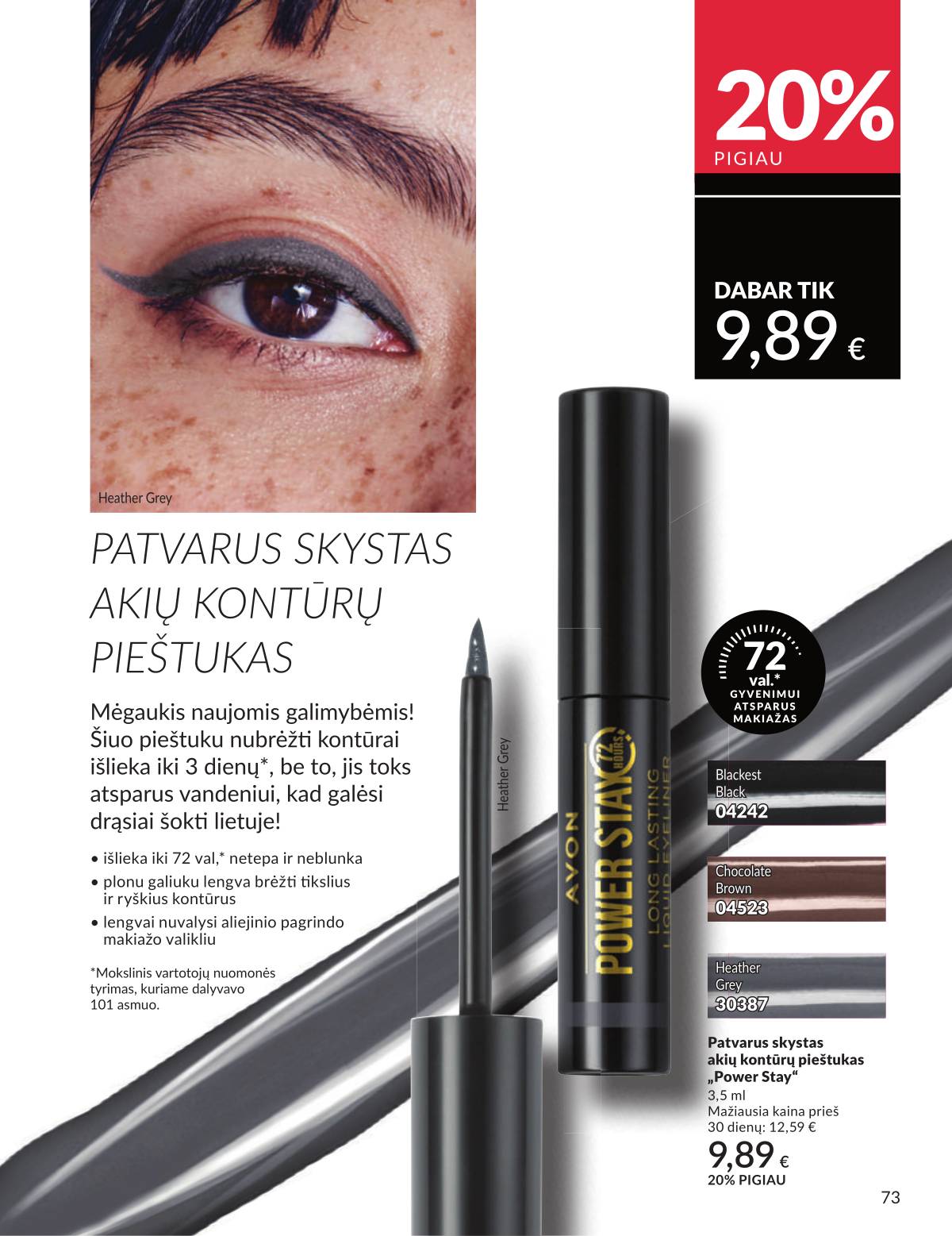Avon - AVON akcijų leidinys | Rugsėjis 2025 73 puslapis