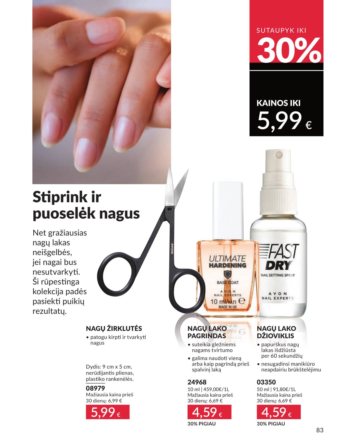 Avon - AVON akcijų leidinys | Rugsėjis 2025 83 puslapis