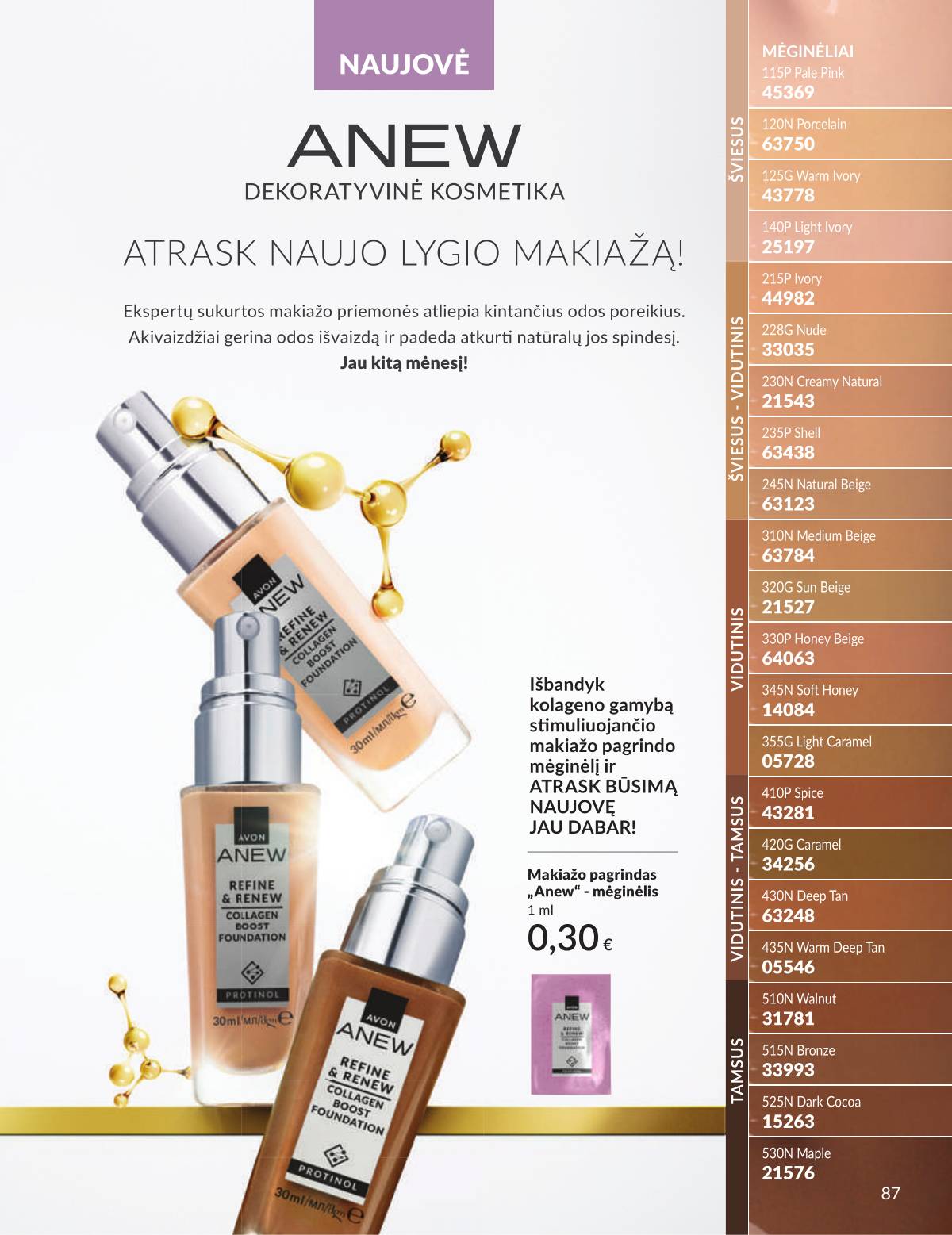 Avon - AVON akcijų leidinys | Rugsėjis 2025 87 puslapis