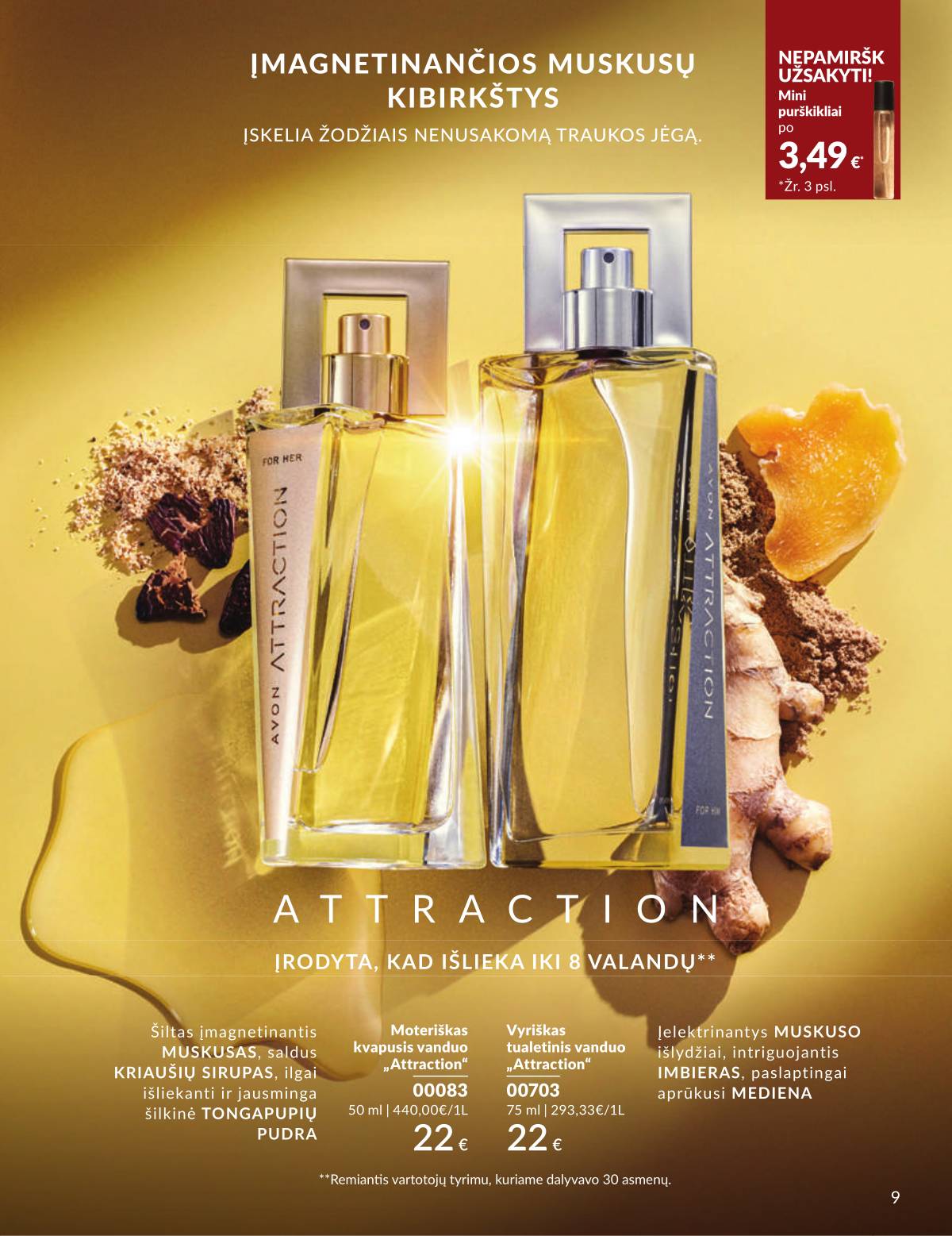 Avon - AVON akcijų leidinys | Rugsėjis 2025 9 puslapis