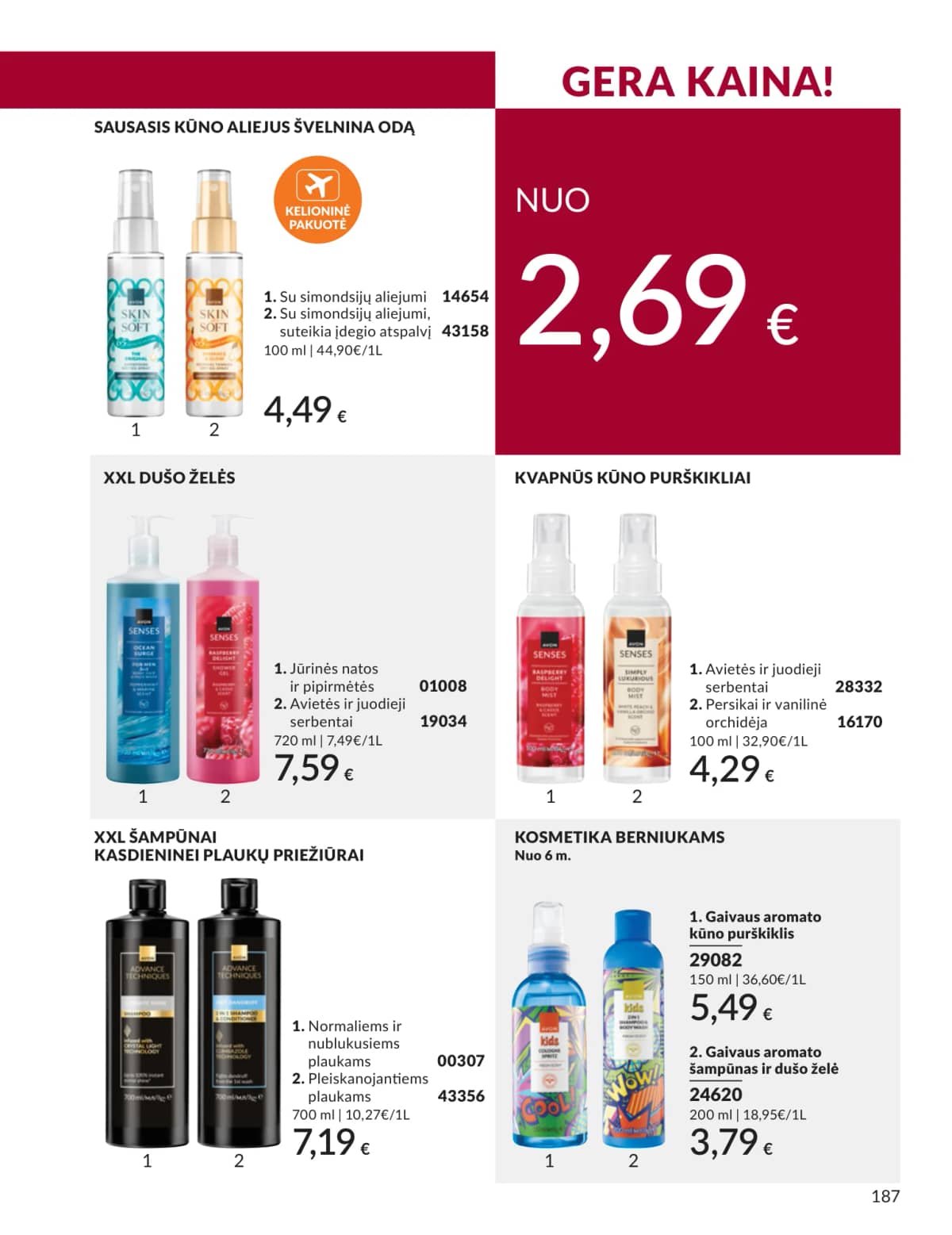 Avon - Avon katalogas C09 2026 187 puslapis