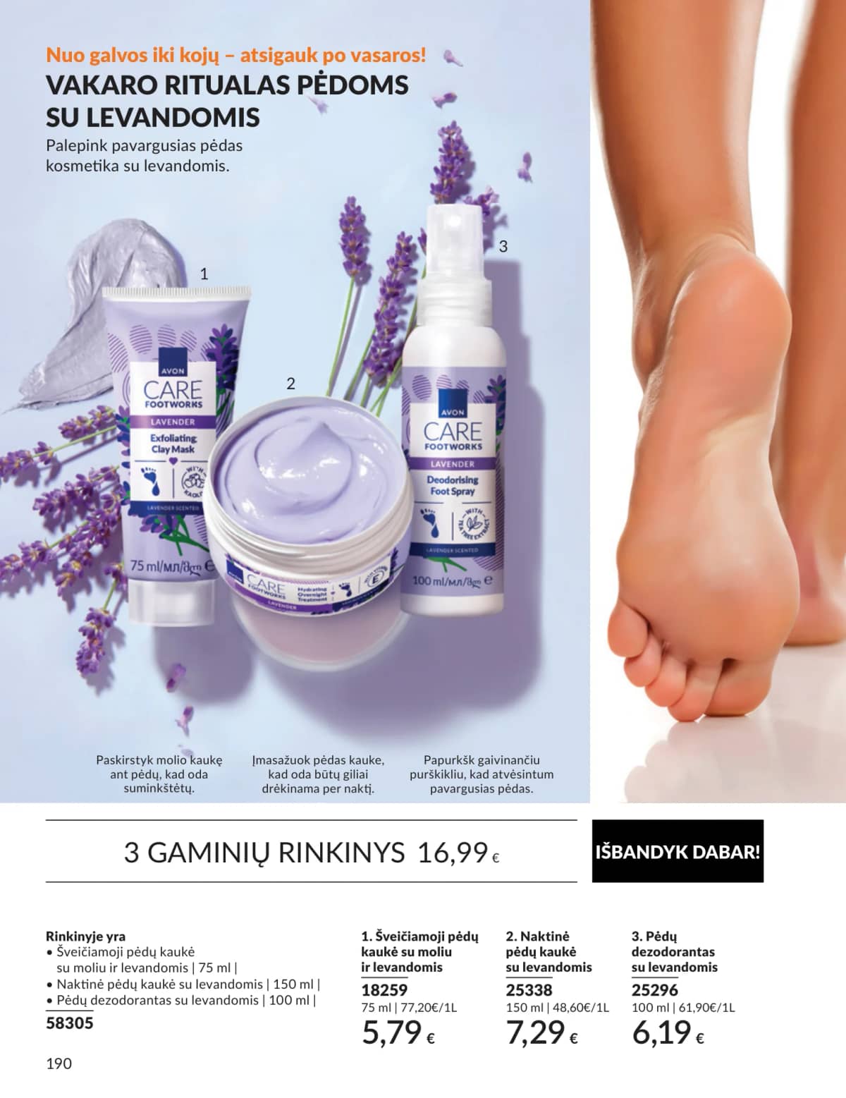 Avon - Avon katalogas C09 2026 190 puslapis