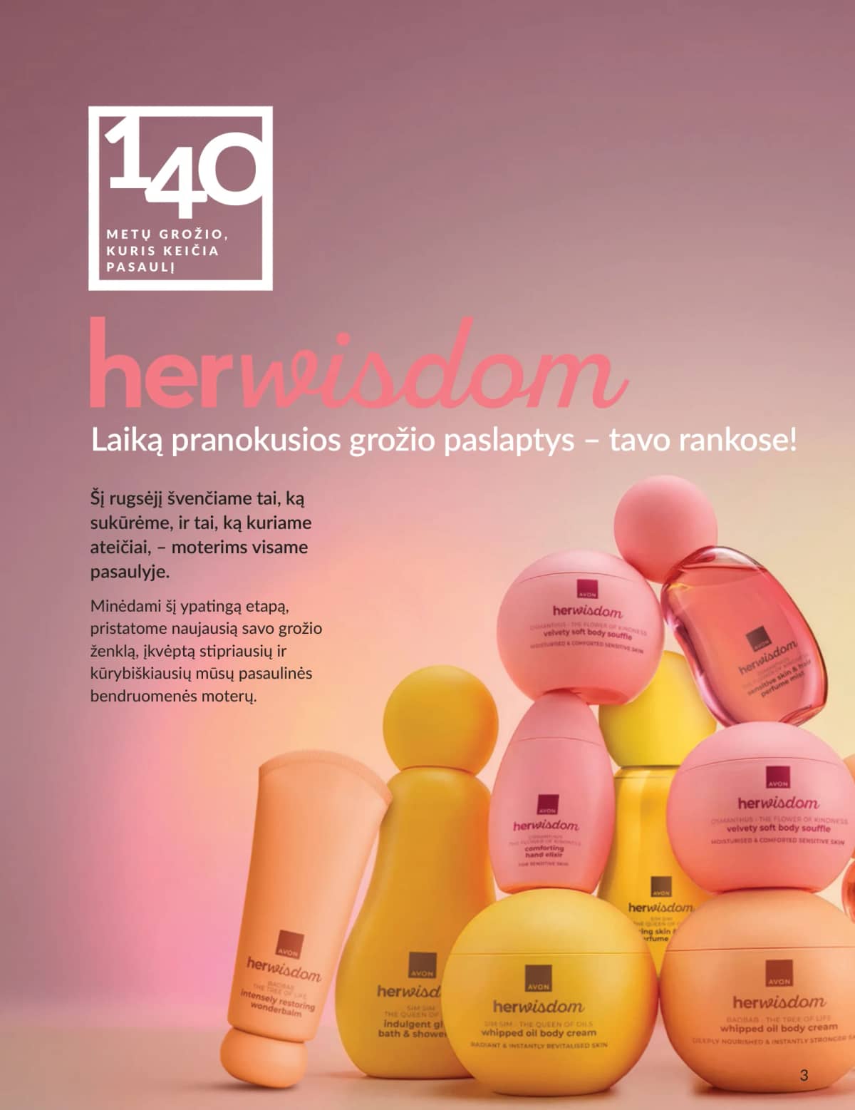 Avon - Avon katalogas C09 2026 3 puslapis