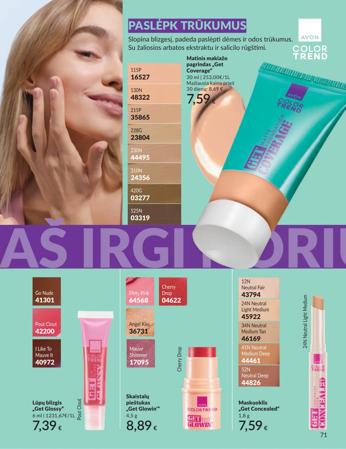 Avon - Avon katalogas C09 2026 71 puslapis