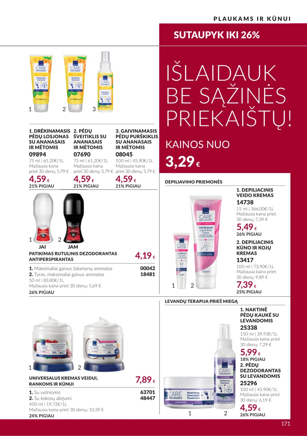 Avon - Avon katalogas C10 2026 171 puslapis