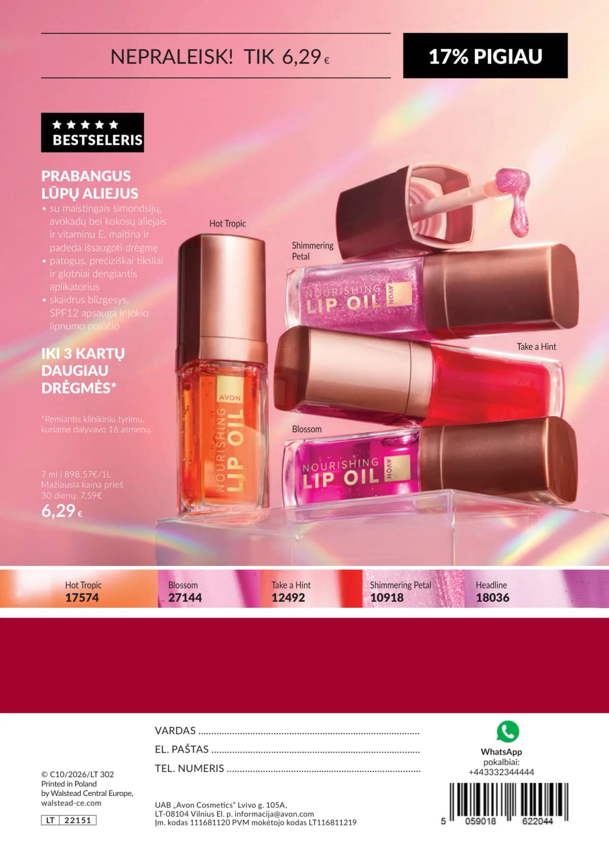 Avon - Avon katalogas C10 2026 180 puslapis