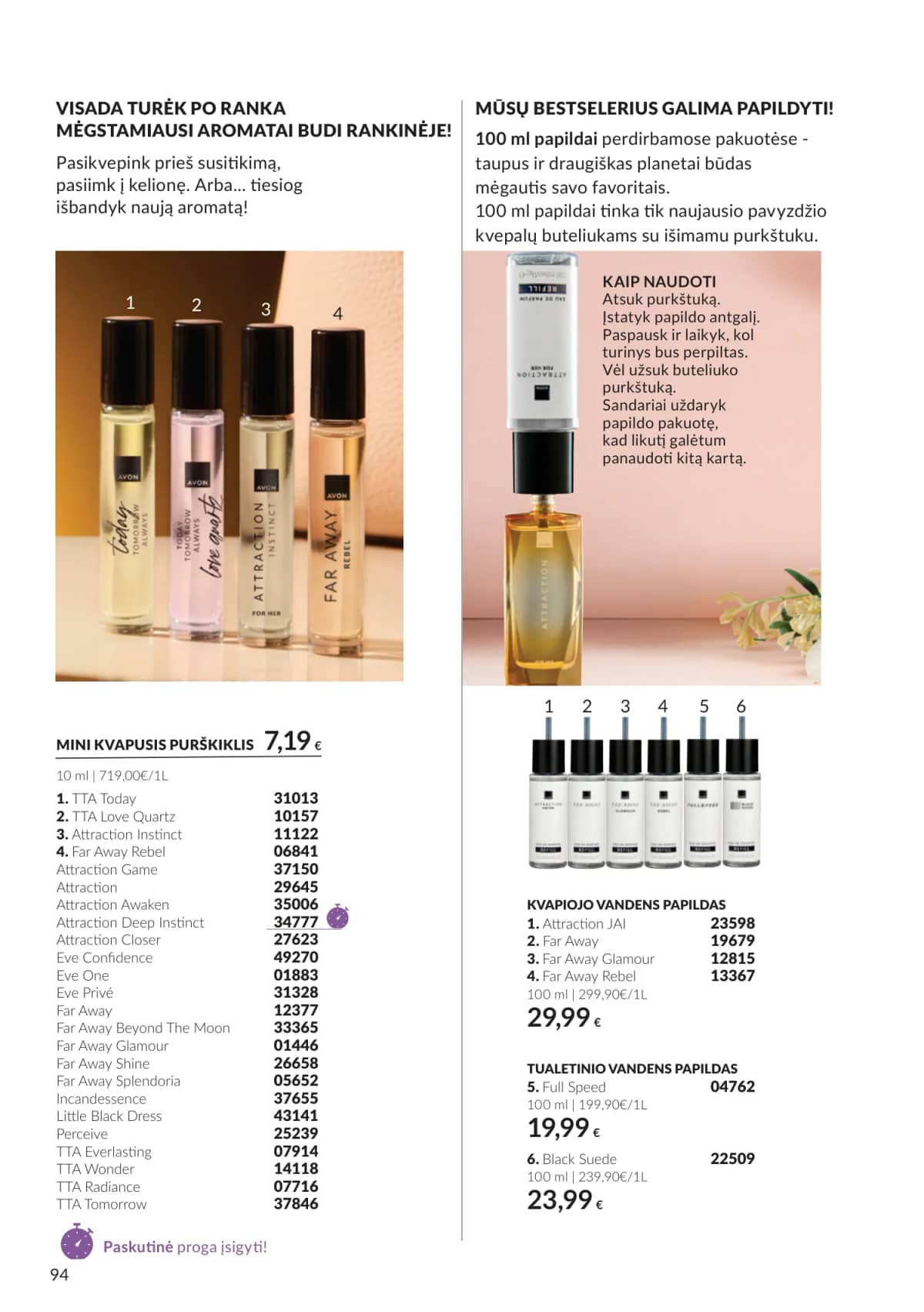 Avon - Avon katalogas C10 2026 94 puslapis