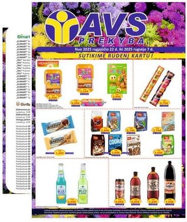 AVS prekyba - AVS prekyba akcijų leidinys | 2025-08-22 - 2025-09-07 2025-08-22 – 2025-09-07