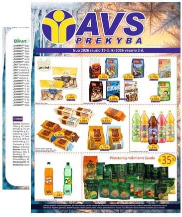 AVS prekyba - AVS prekyba akcijų leidinys 2026-01-19 – 2026-02-03