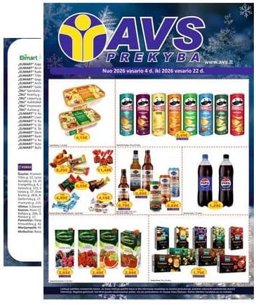 AVS prekyba - AVS prekyba akcijų leidinys 2026-02-04 – 2026-02-22