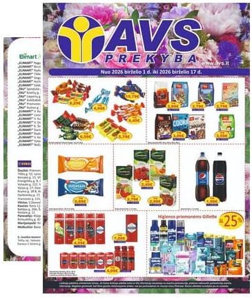 AVS prekyba - AVS prekyba akcijų leidinys 2026-06-01 – 2026-06-17