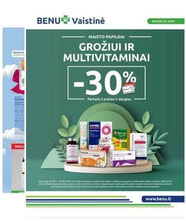Benu - BENU Rugsėjo mėnesio akcijų leidinys | 2025-09-01 - 2025-09-30 2025-09-01 – 2025-09-30
