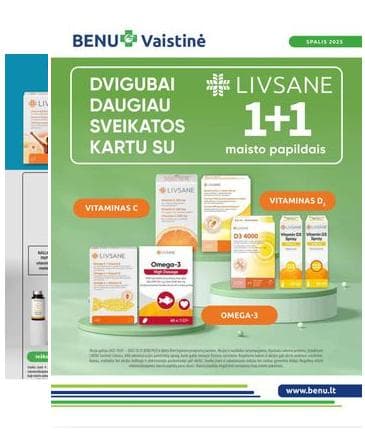 Benu - BENU mėnesio leidinys 2025-11-01 – 2025-11-30