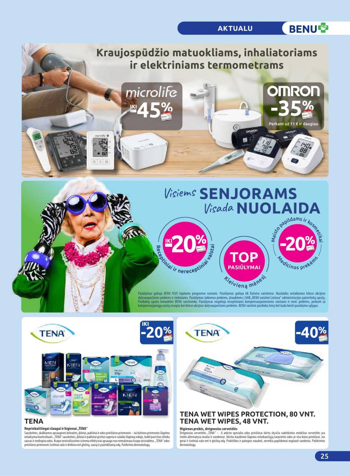 Benu - Benų vaistinė akcijų leidinys | 2025-11-01 - 2025-11-30 25 puslapis