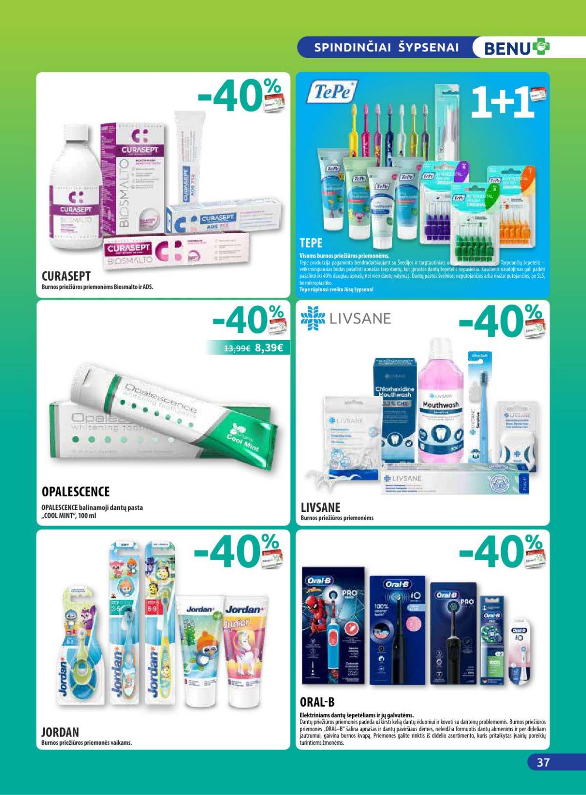 Benu - Benų vaistinė akcijų leidinys | 2025-11-01 - 2025-11-30 37 puslapis