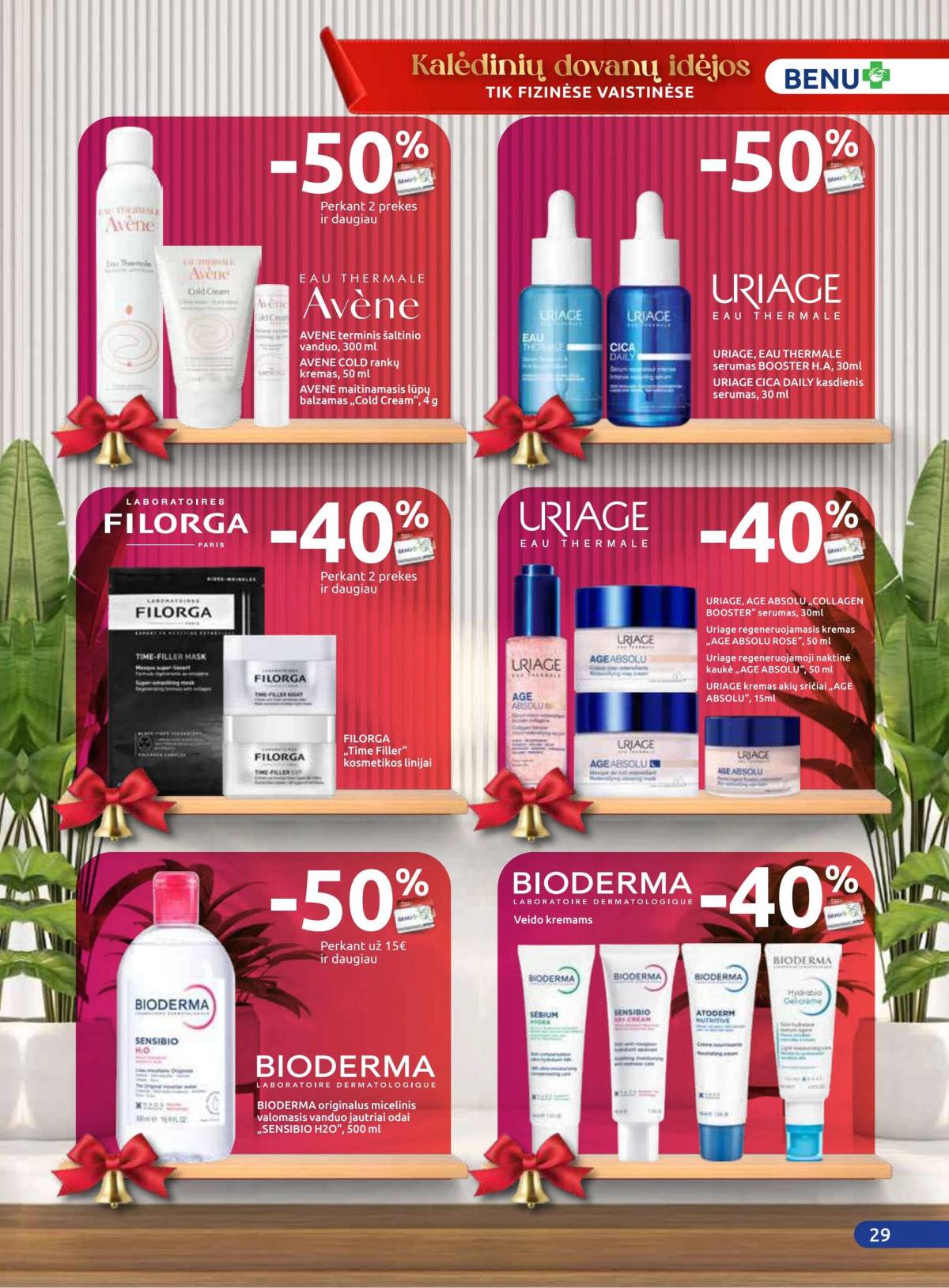 Benu - Benu vaistinė akcijų leidinys | 2025-12-01 - 2025-12-31 29 puslapis