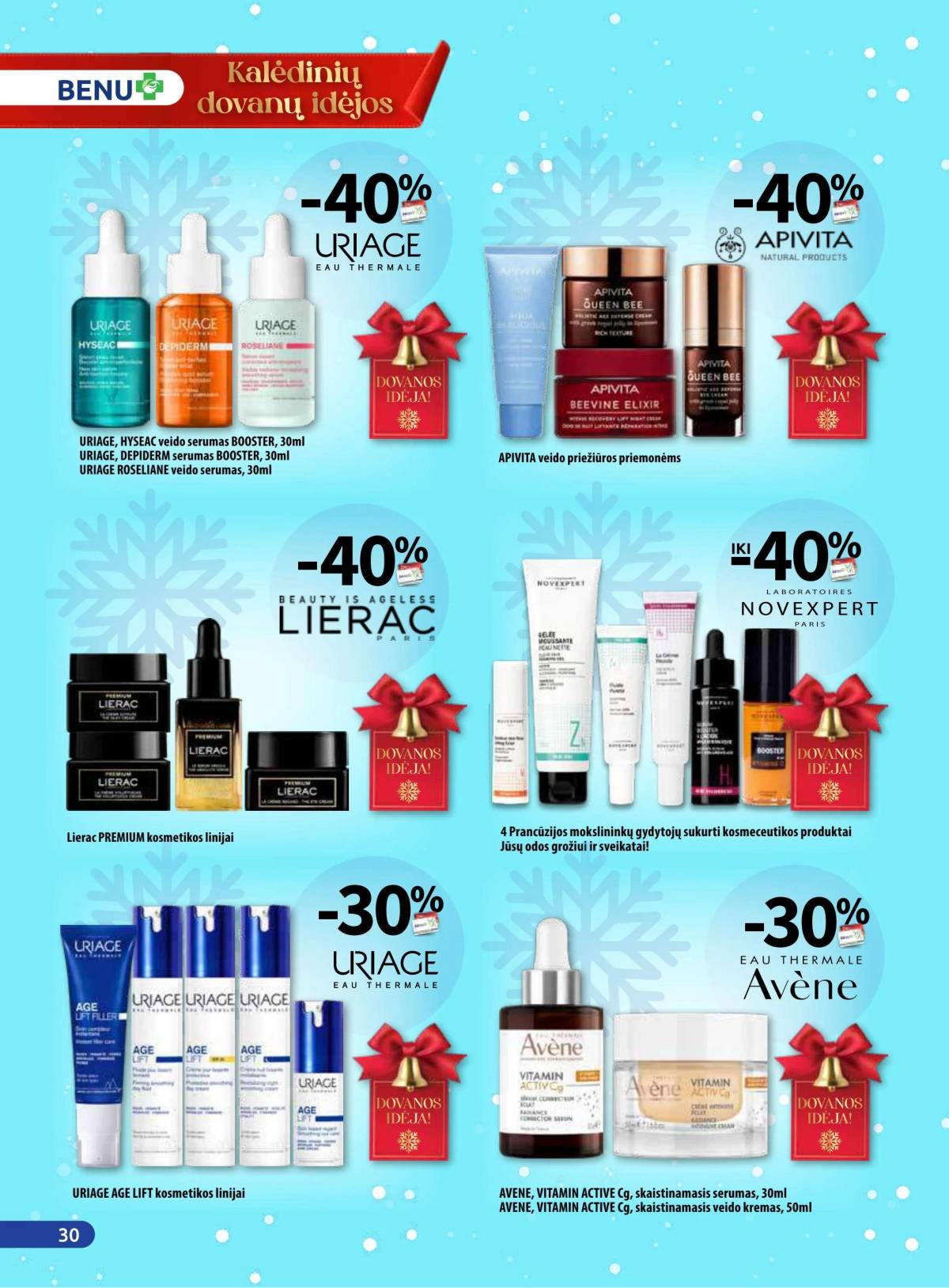 Benu - Benu vaistinė akcijų leidinys | 2025-12-01 - 2025-12-31 30 puslapis