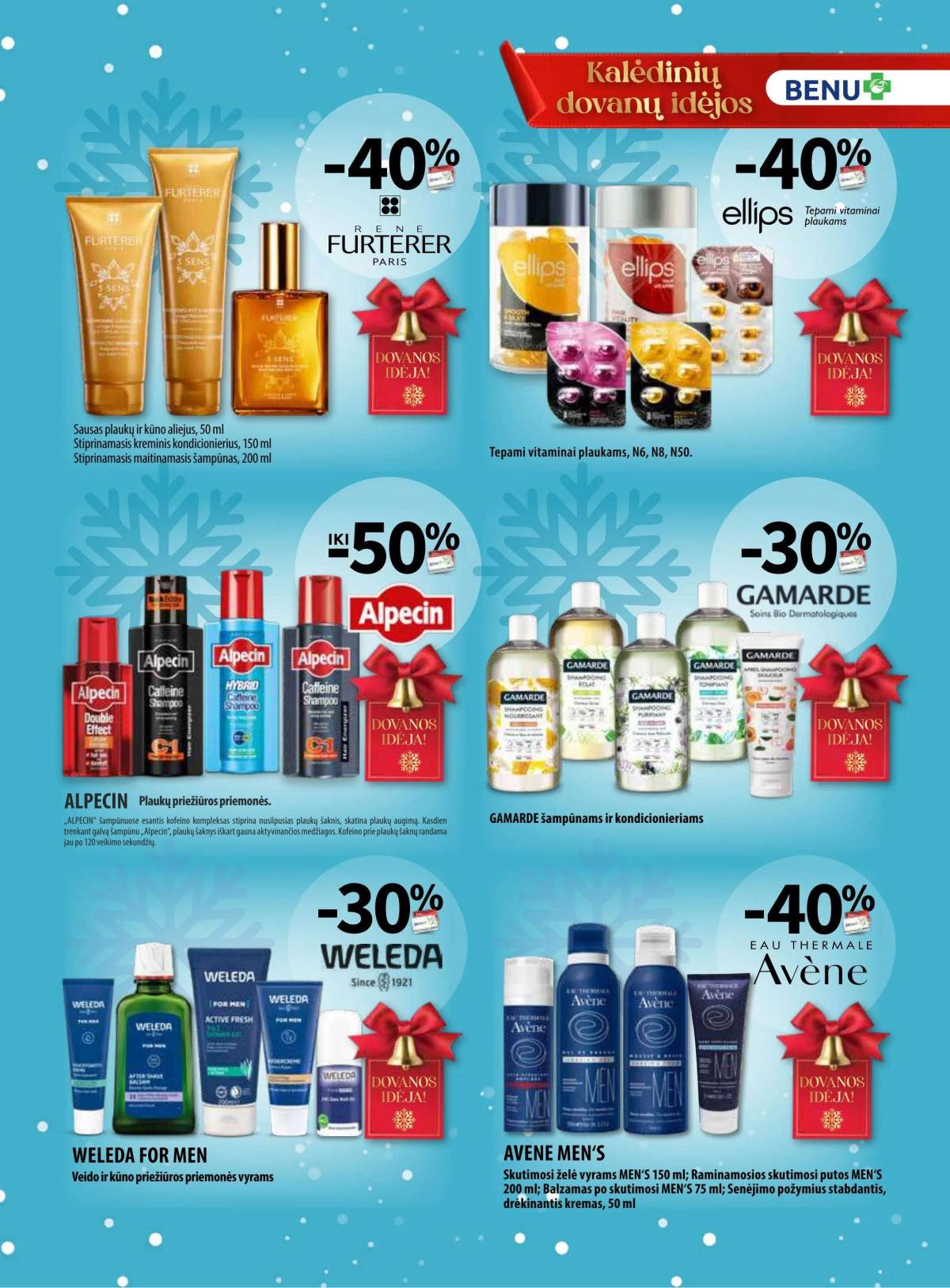 Benu - Benu vaistinė akcijų leidinys | 2025-12-01 - 2025-12-31 35 puslapis