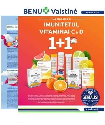 Benu - Benu sausio mėnesio akcijų leidinys | 2026-01-01 - 2026-01-31 2026-01-01 – 2026-01-31
