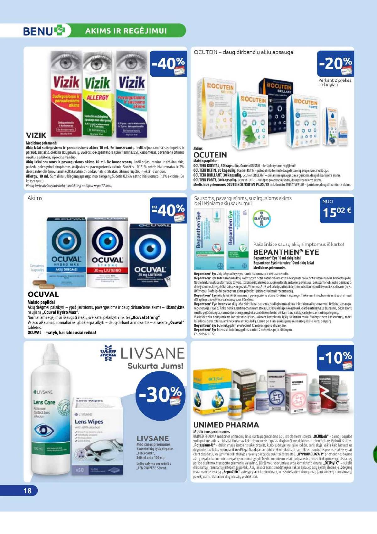 Benu - Benu sausio mėnesio akcijų leidinys | 2026-01-01 - 2026-01-31 18 puslapis