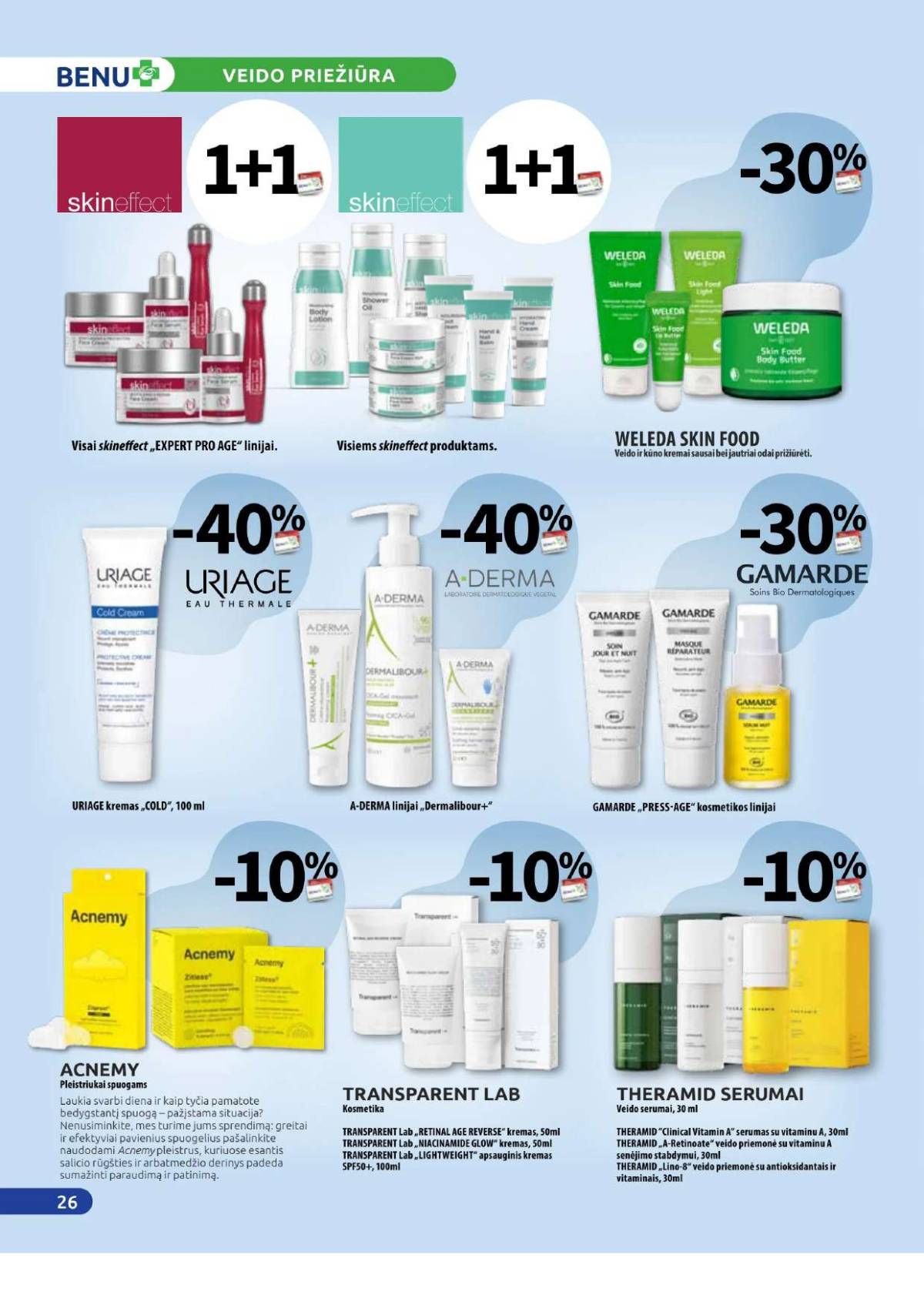 Benu - Benu sausio mėnesio akcijų leidinys | 2026-01-01 - 2026-01-31 26 puslapis