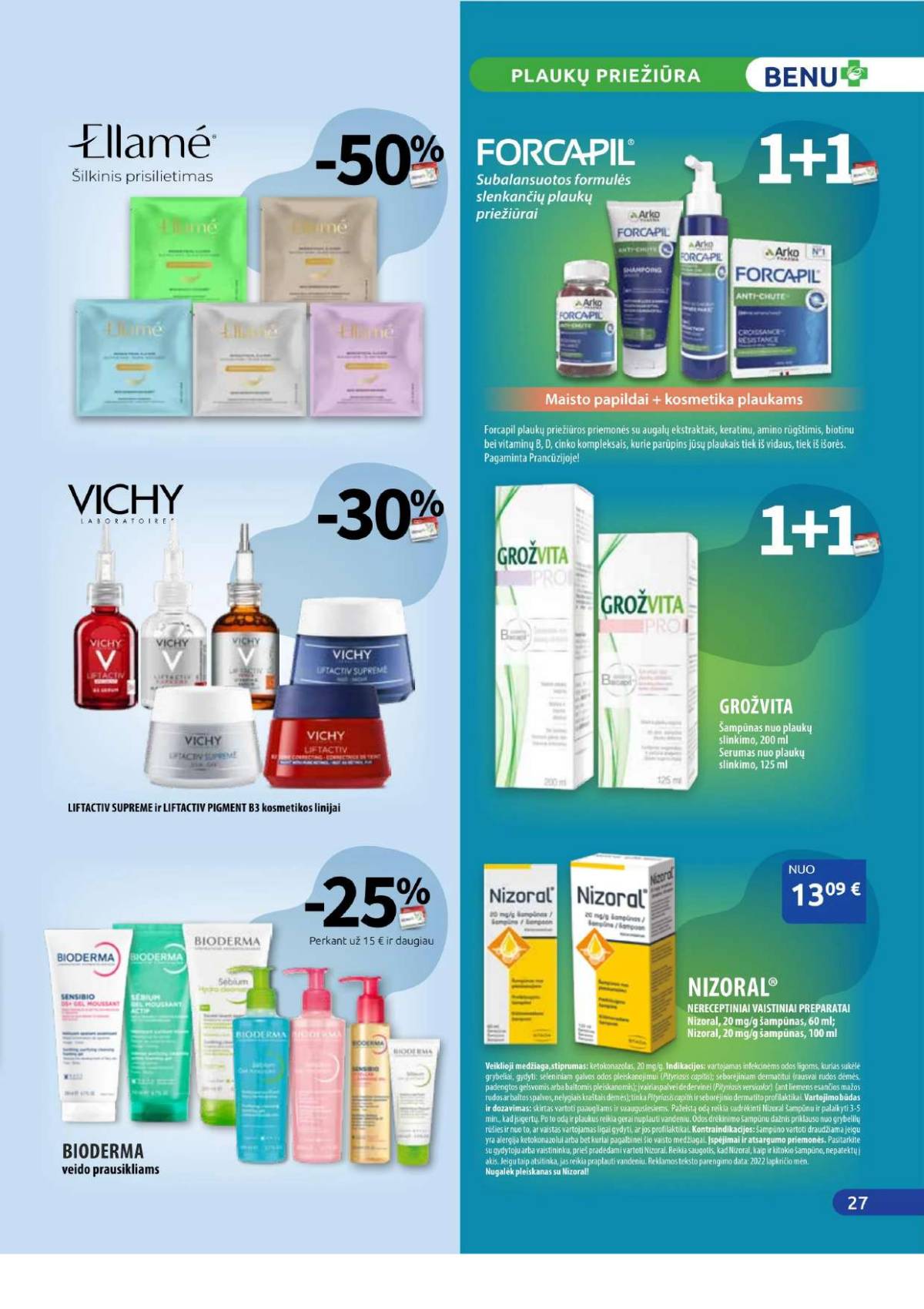 Benu - Benu sausio mėnesio akcijų leidinys | 2026-01-01 - 2026-01-31 27 puslapis