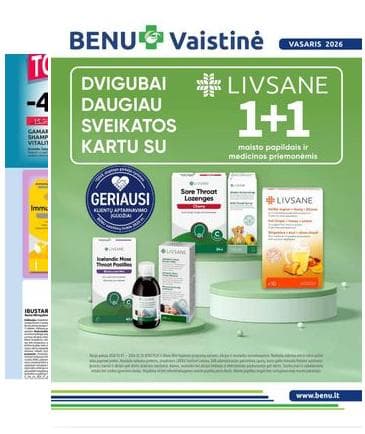 Benu - Benu akcijų leidinys | 2026-02-02 - 2026-02-28 2026-02-02 – 2026-02-28
