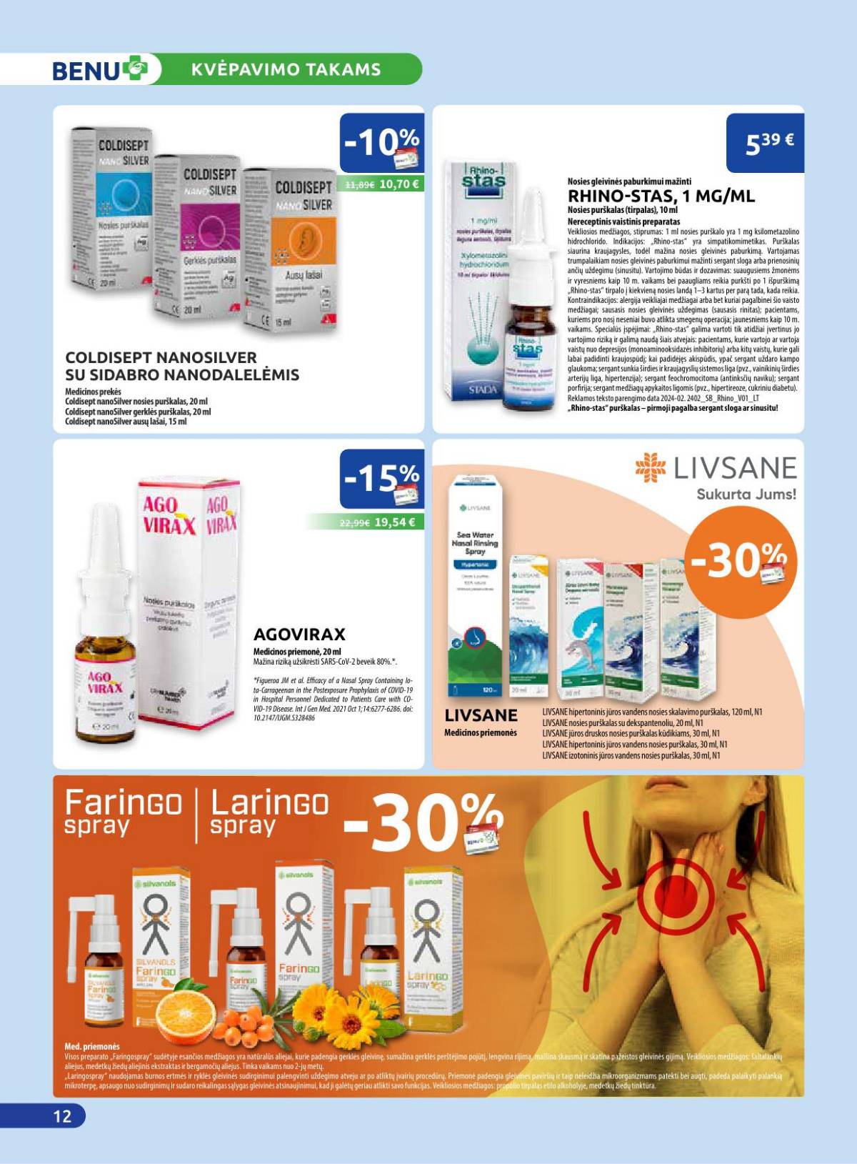 Benu - Benu akcijų leidinys | 2026-02-02 - 2026-02-28 12 puslapis