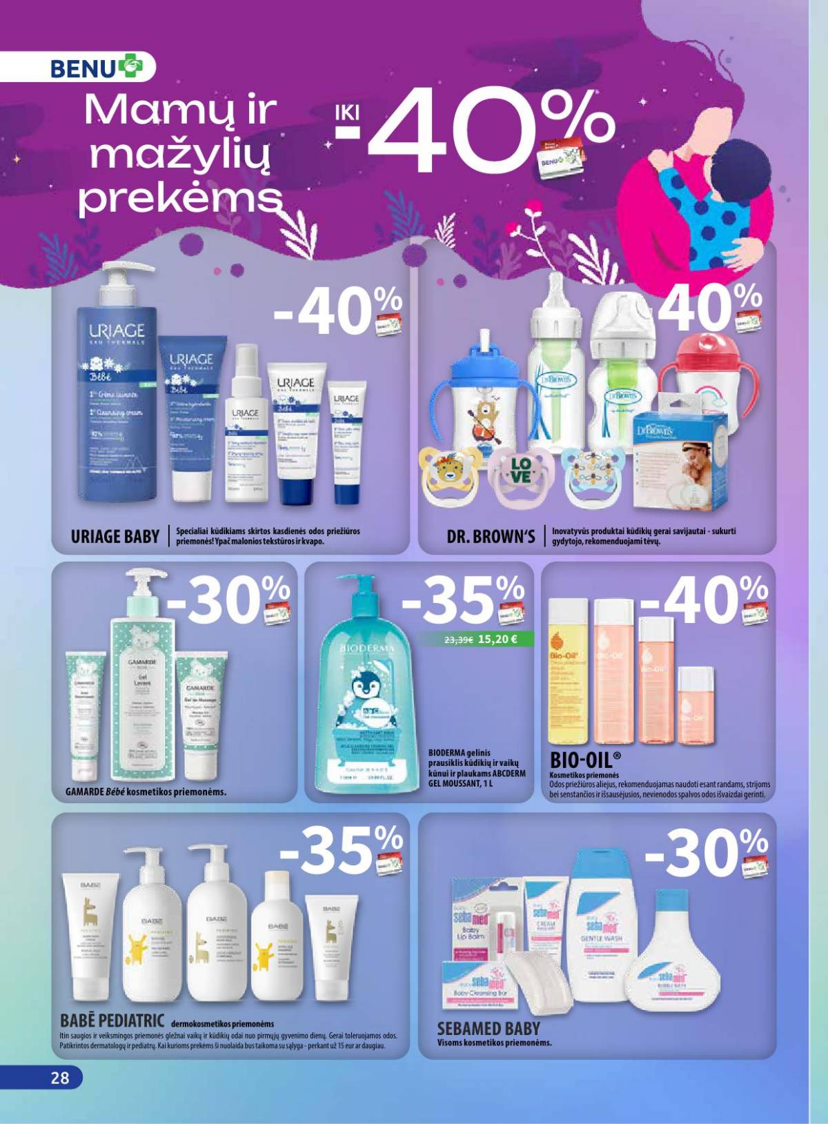 Benu - Benu akcijų leidinys | 2026-02-02 - 2026-02-28 28 puslapis