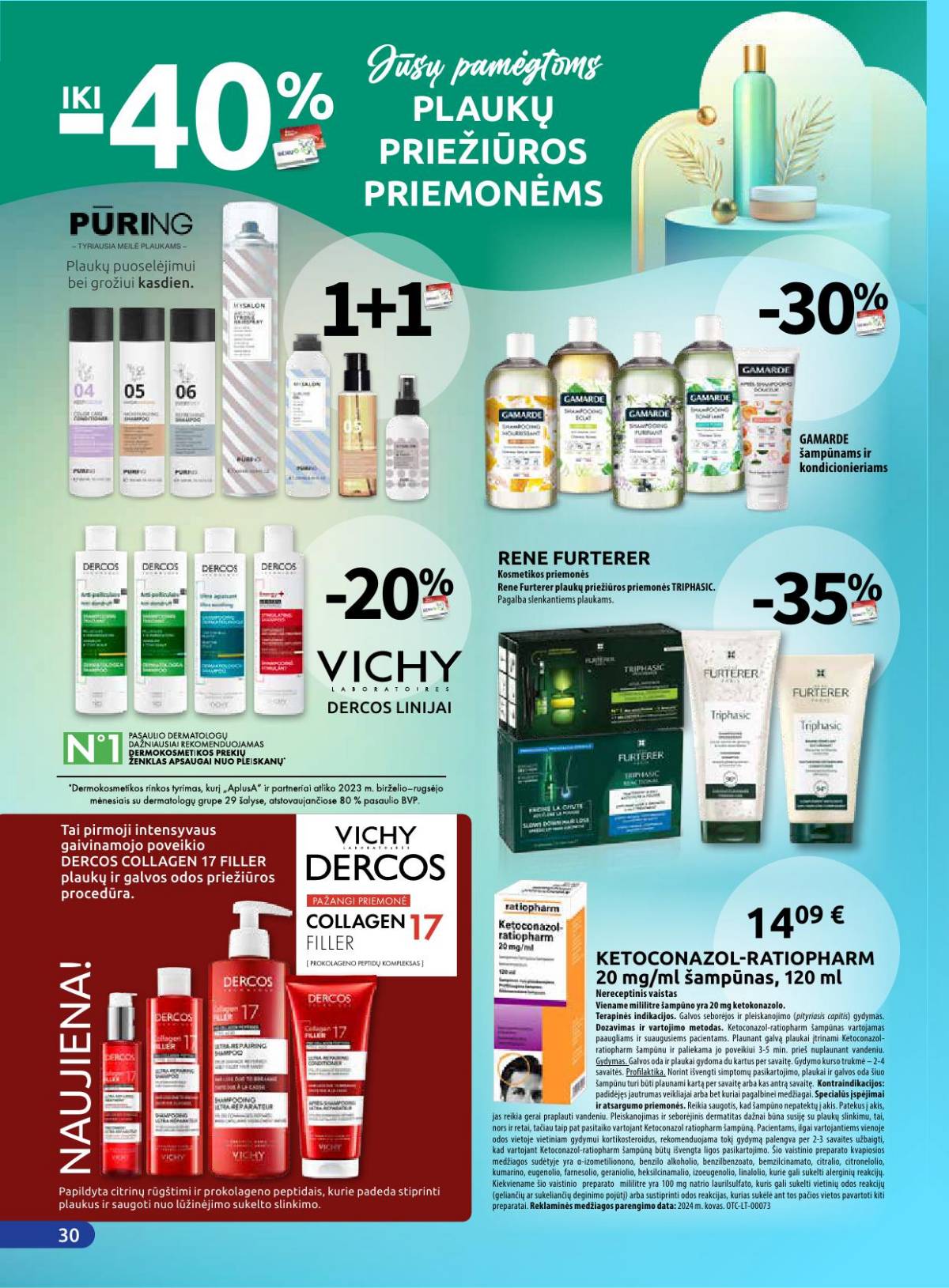 Benu - Benu akcijų leidinys | 2026-02-02 - 2026-02-28 30 puslapis