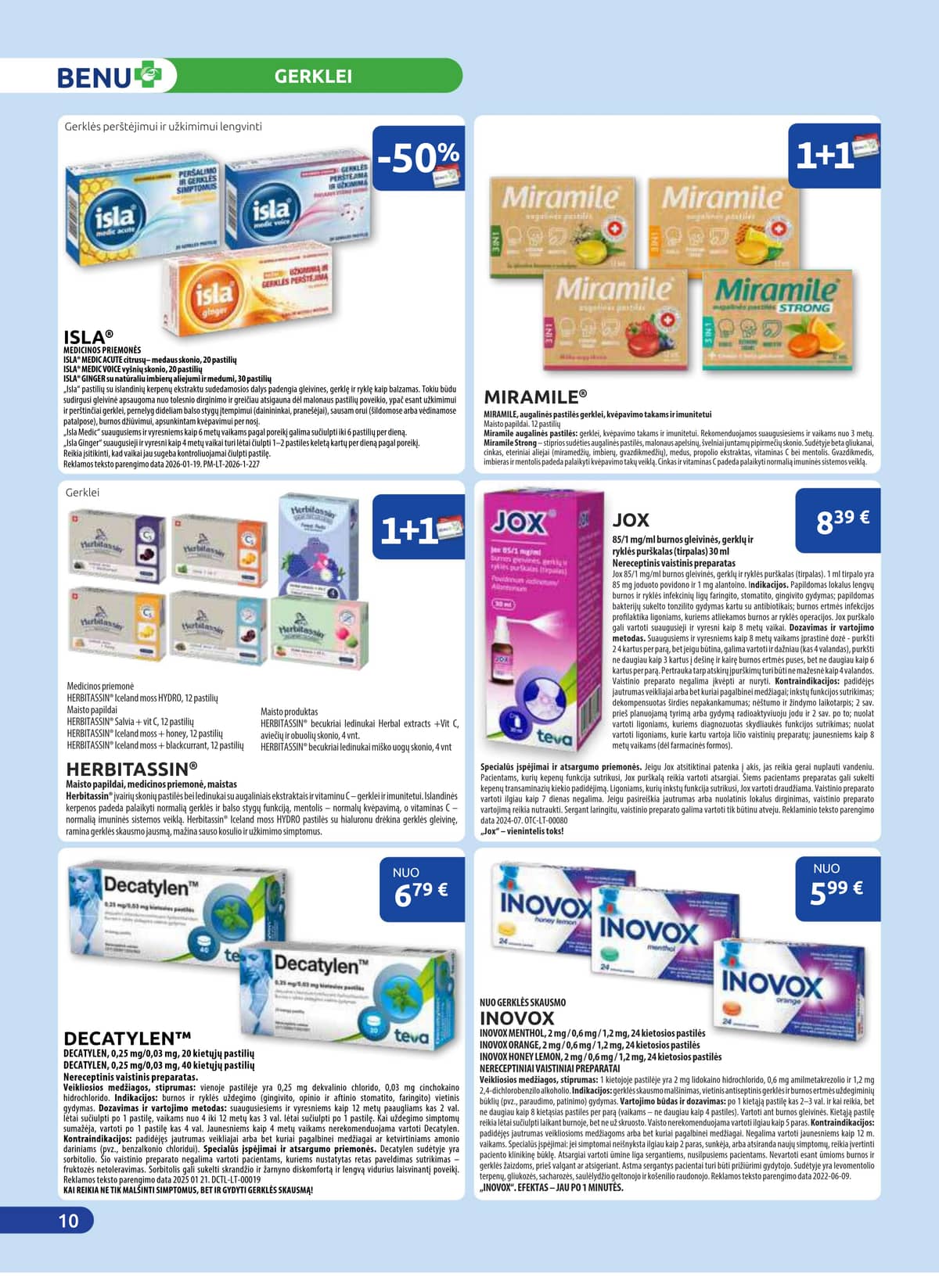 Benu - BENU mėnesio leidinys 10 puslapis