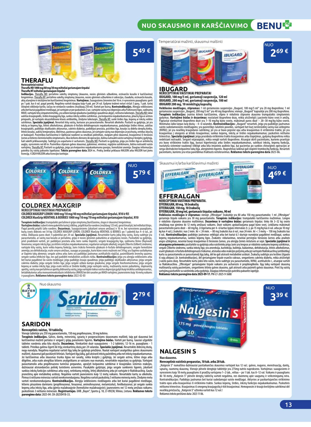 Benu - BENU mėnesio leidinys 13 puslapis