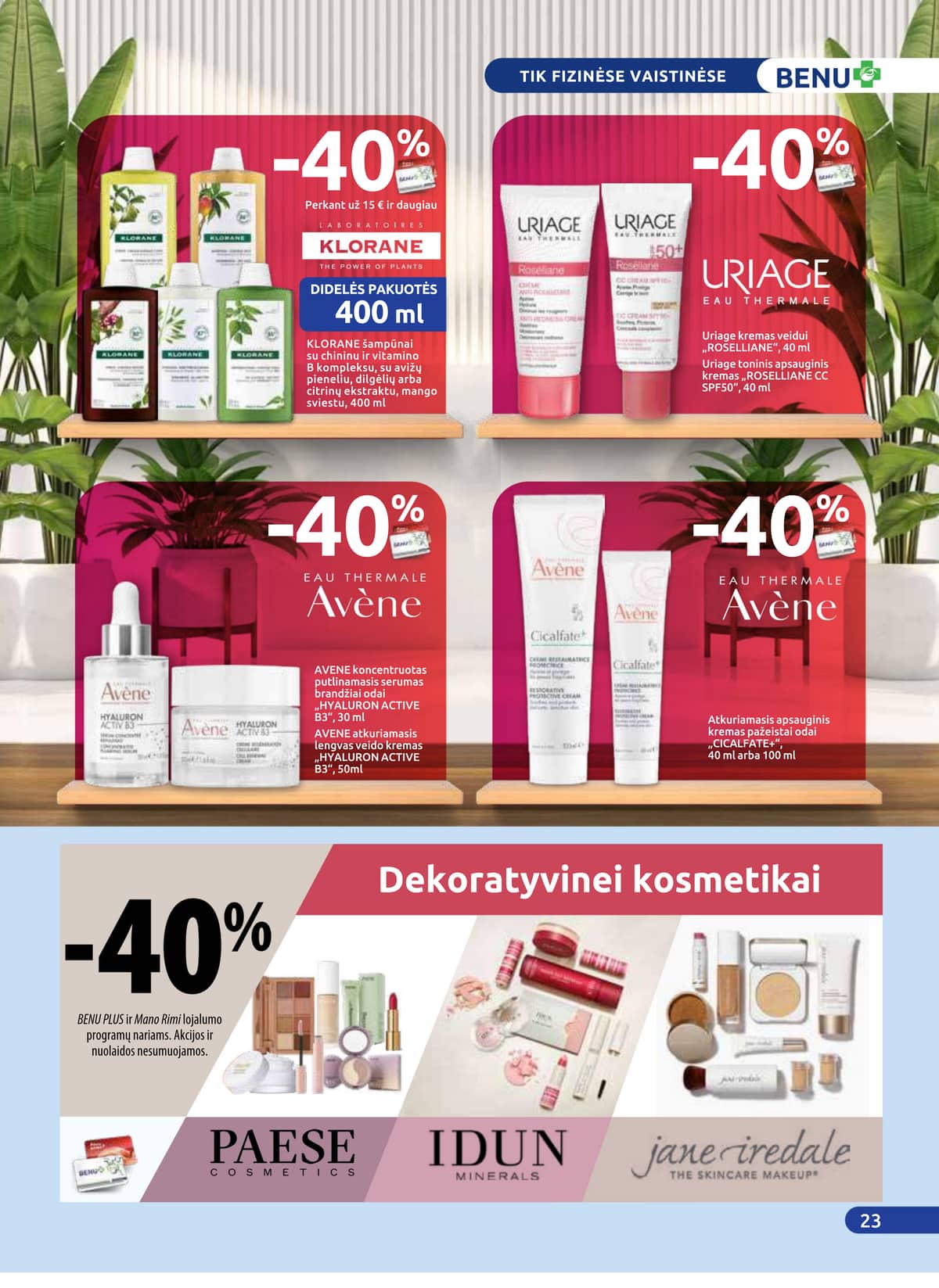 Benu - BENU mėnesio leidinys 23 puslapis