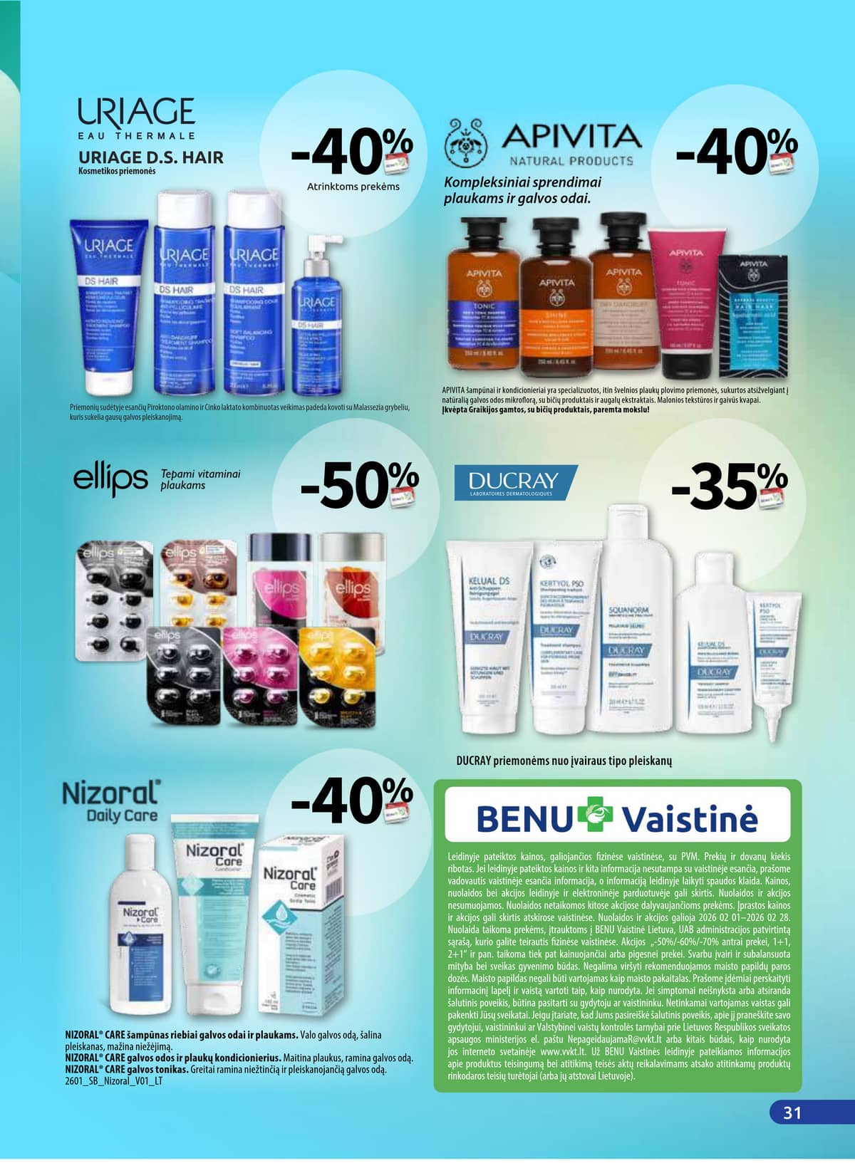 Benu - BENU mėnesio leidinys 31 puslapis