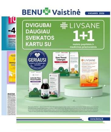 Benu - BENU mėnesio leidinys 2026-03-01 – 2026-03-31