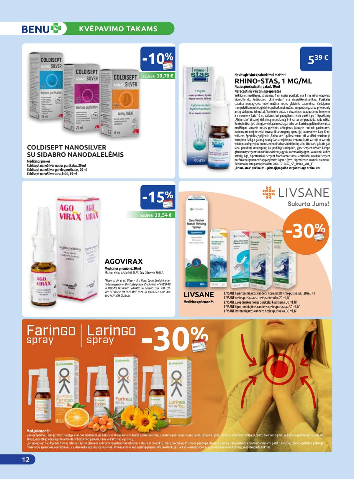 Benu - BENU mėnesio leidinys 12 puslapis