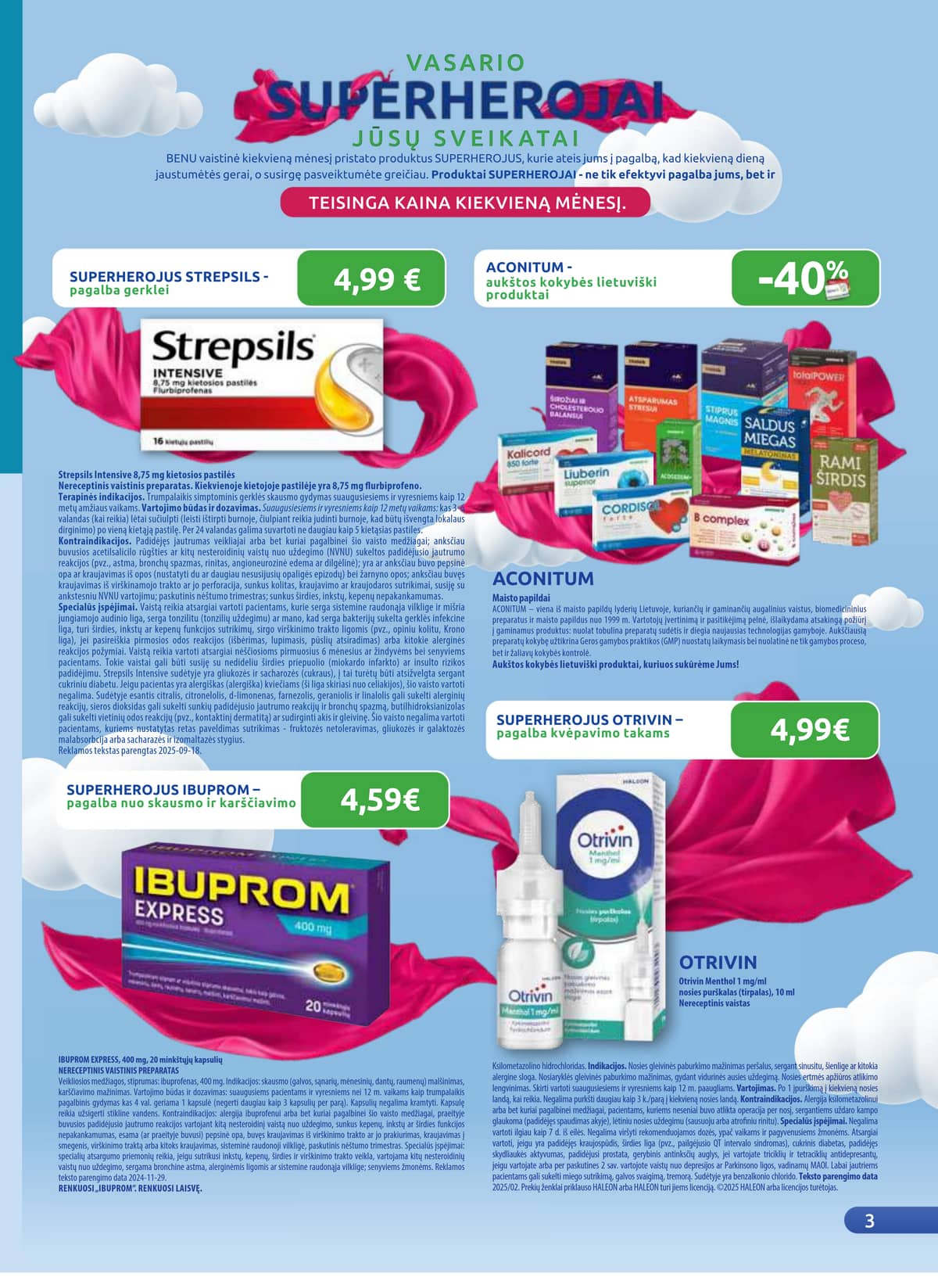 Benu - BENU mėnesio leidinys 3 puslapis