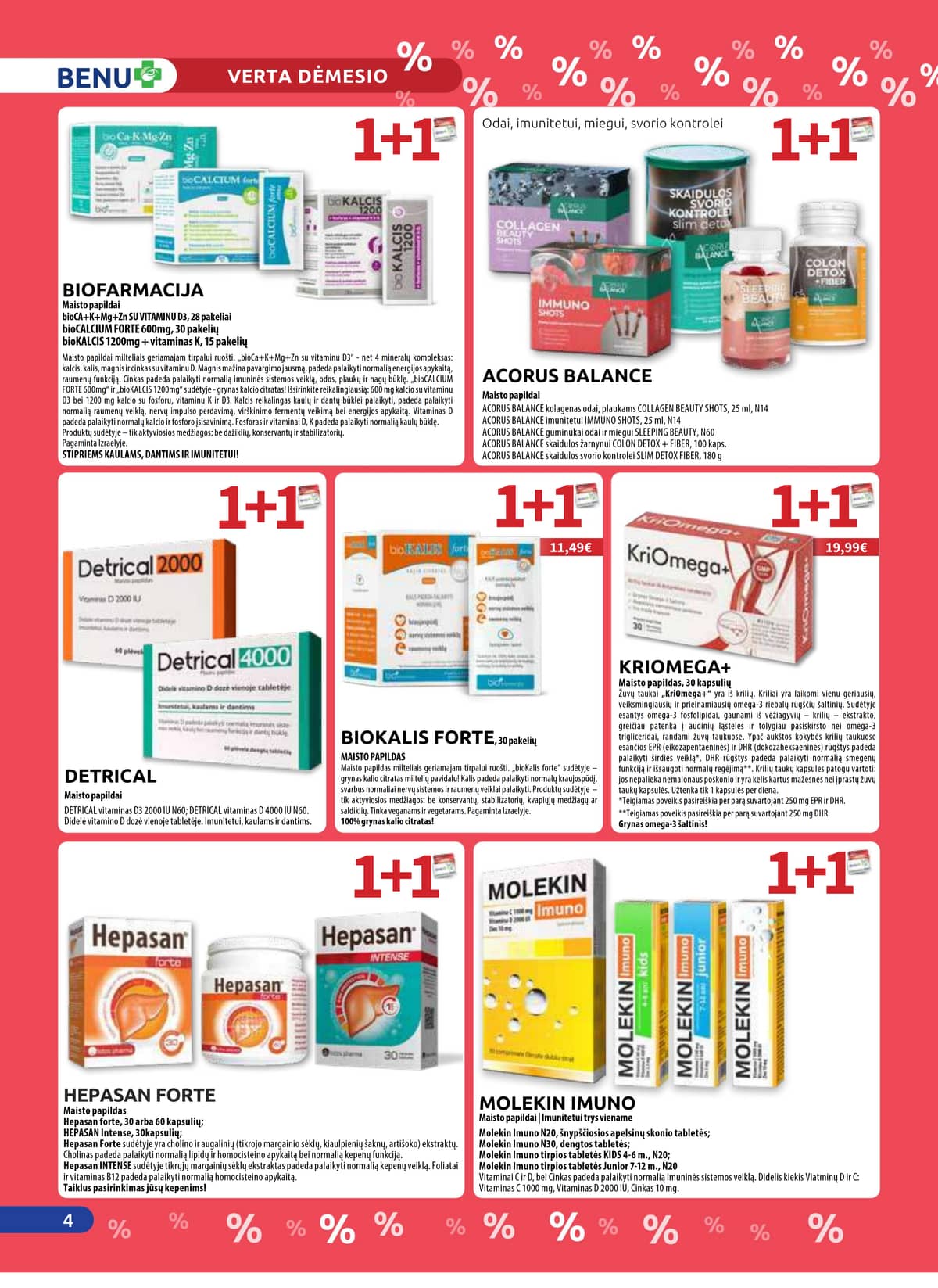 Benu - BENU mėnesio leidinys 4 puslapis