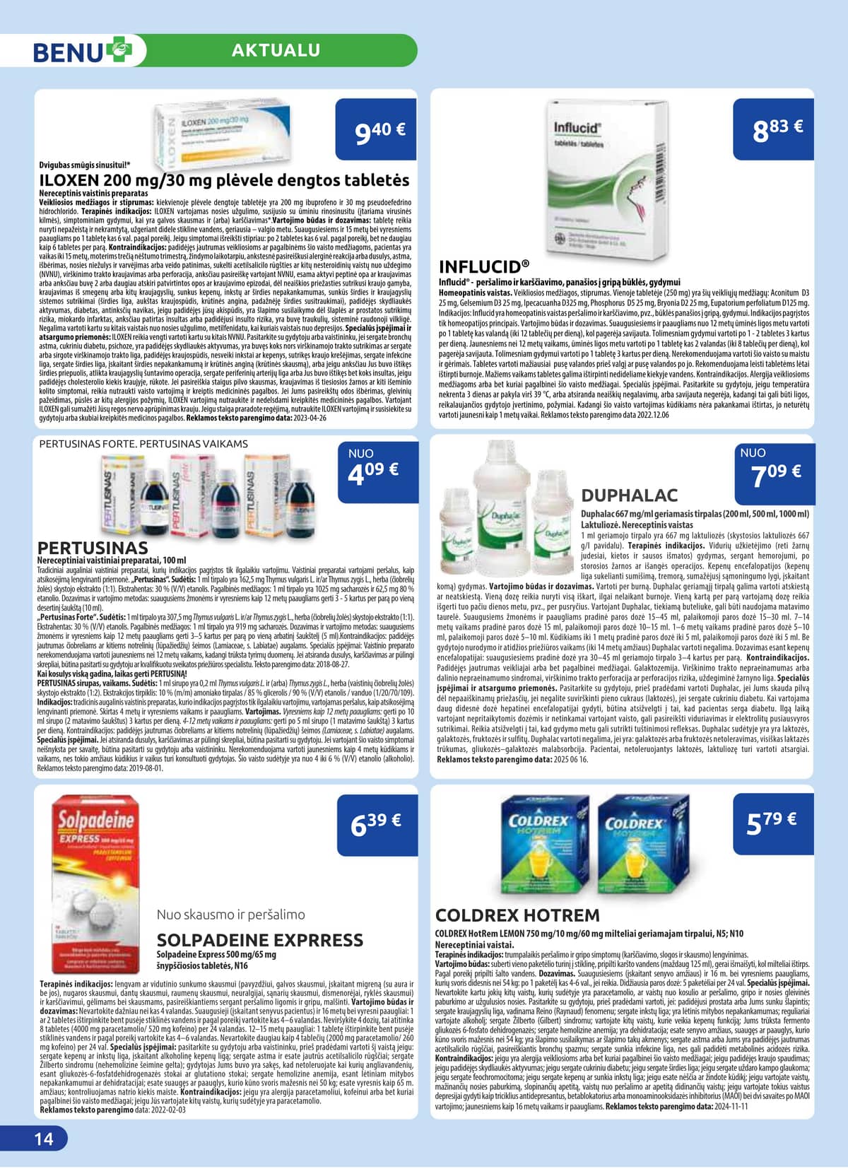 Benu - BENU mėnesio leidinys 14 puslapis