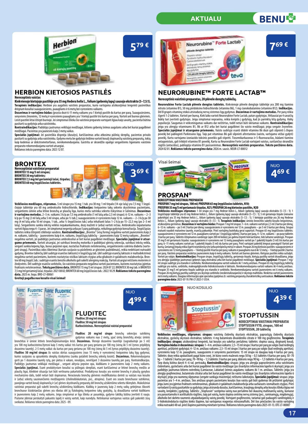 Benu - BENU mėnesio leidinys 17 puslapis