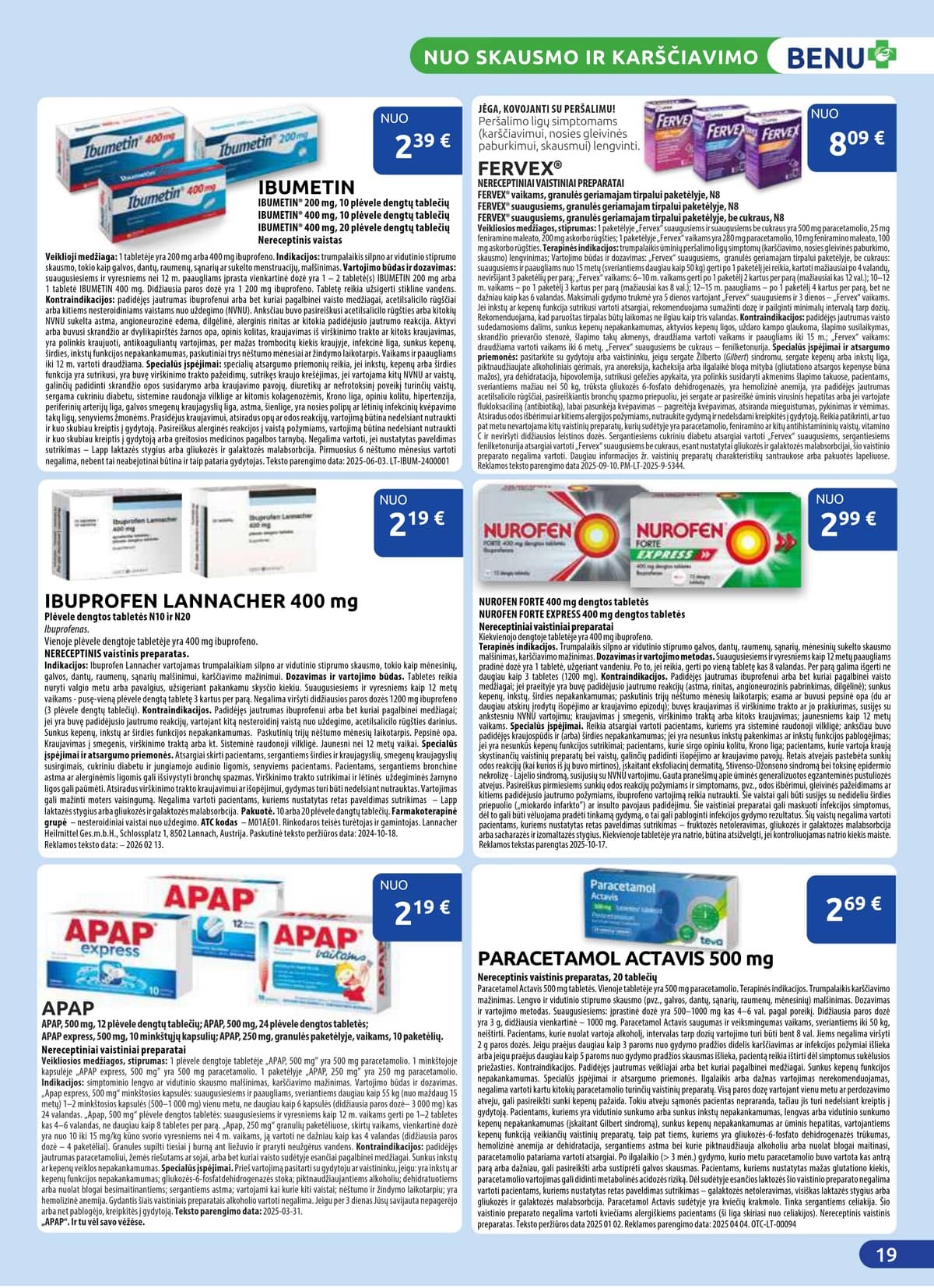 Benu - BENU mėnesio leidinys 19 puslapis