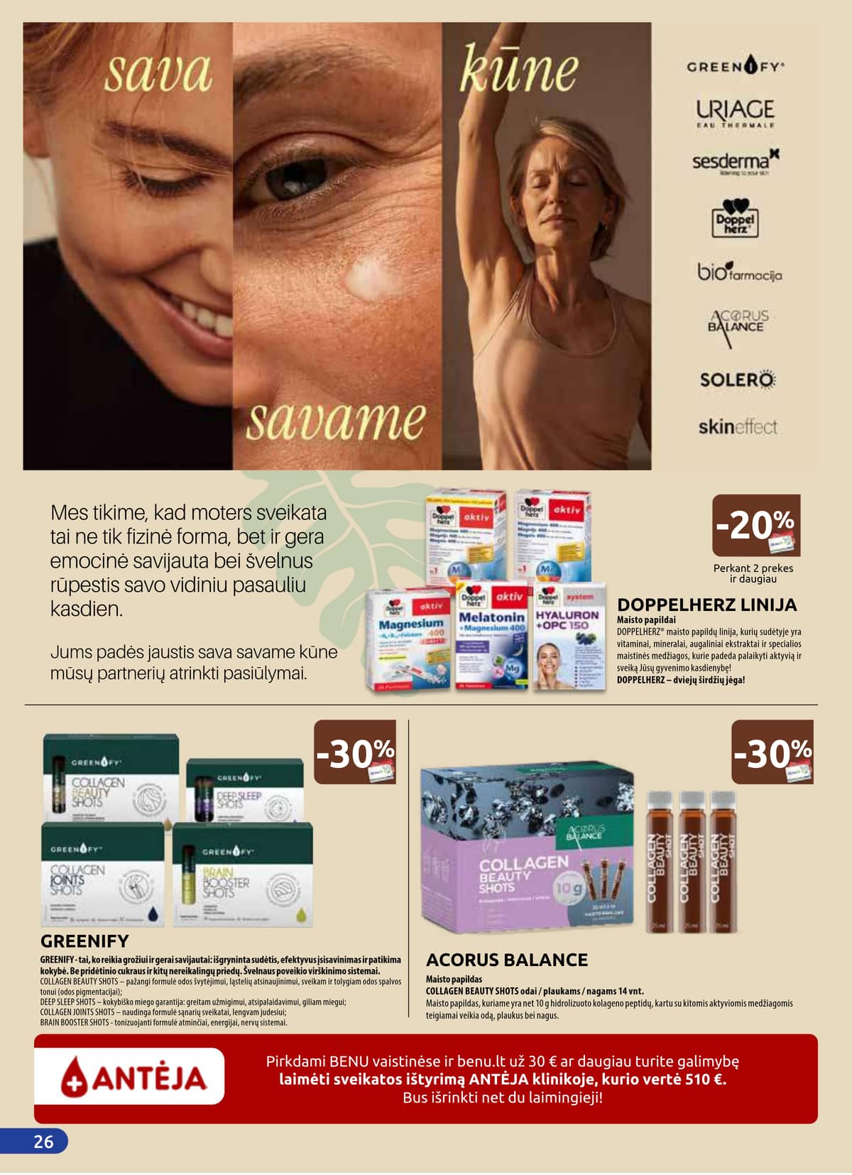 Benu - BENU mėnesio leidinys 26 puslapis