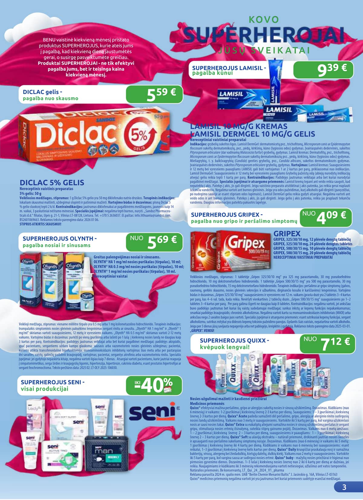 Benu - BENU mėnesio leidinys 3 puslapis