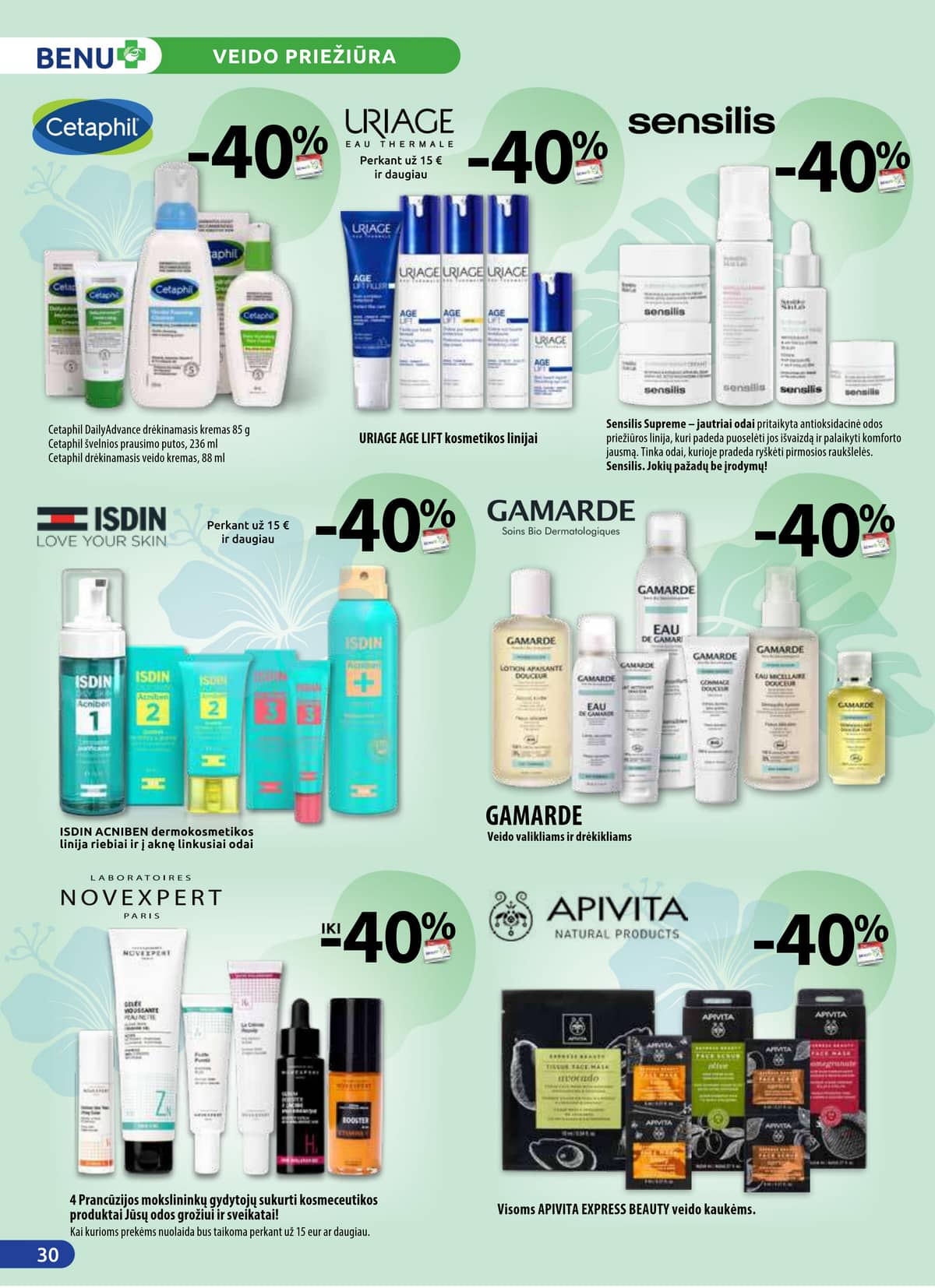 Benu - BENU mėnesio leidinys 30 puslapis