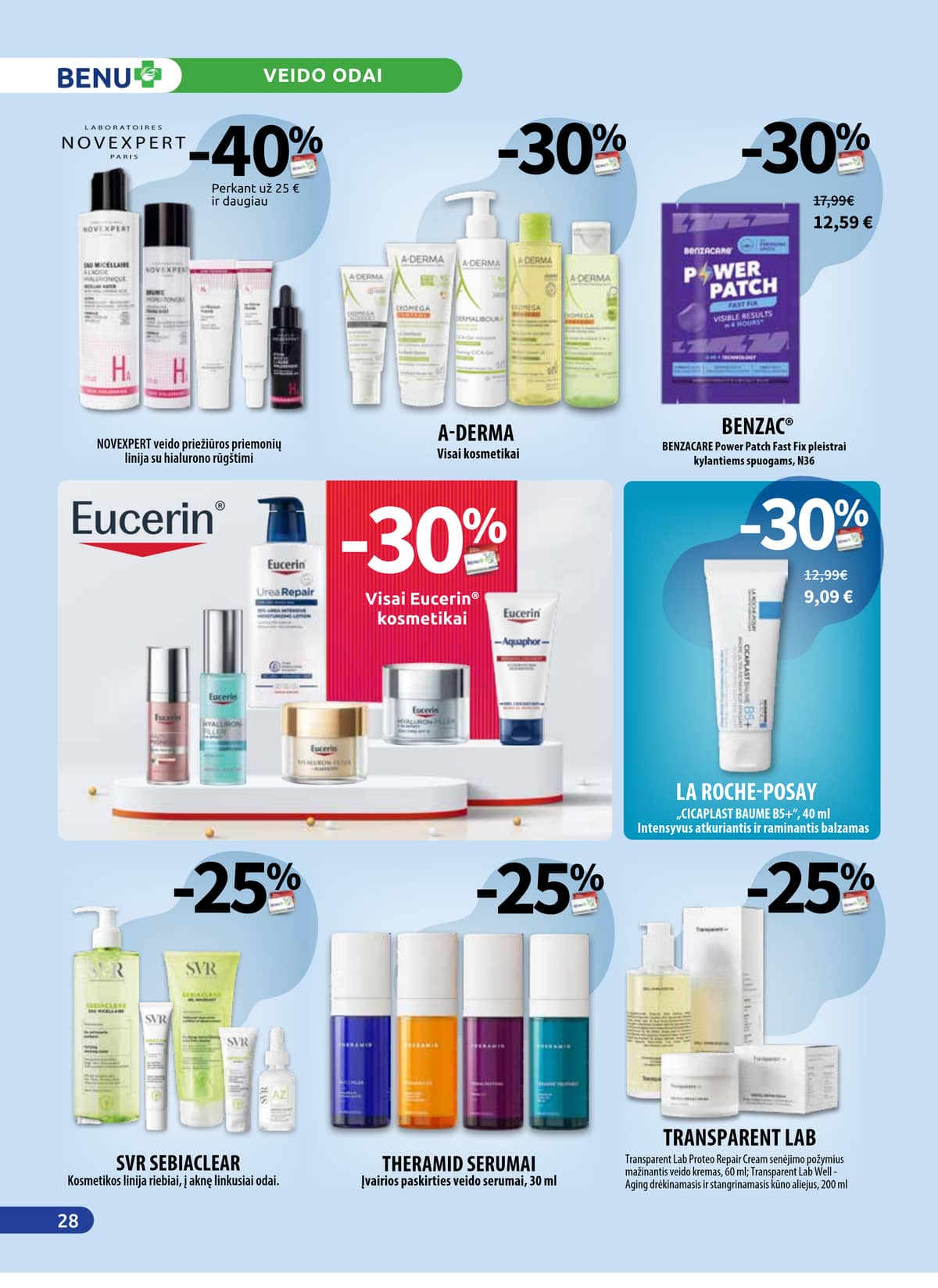 Benu - BENU mėnesio akcijų leidinys | 2026-04-01 - 2026-04-30 28 puslapis