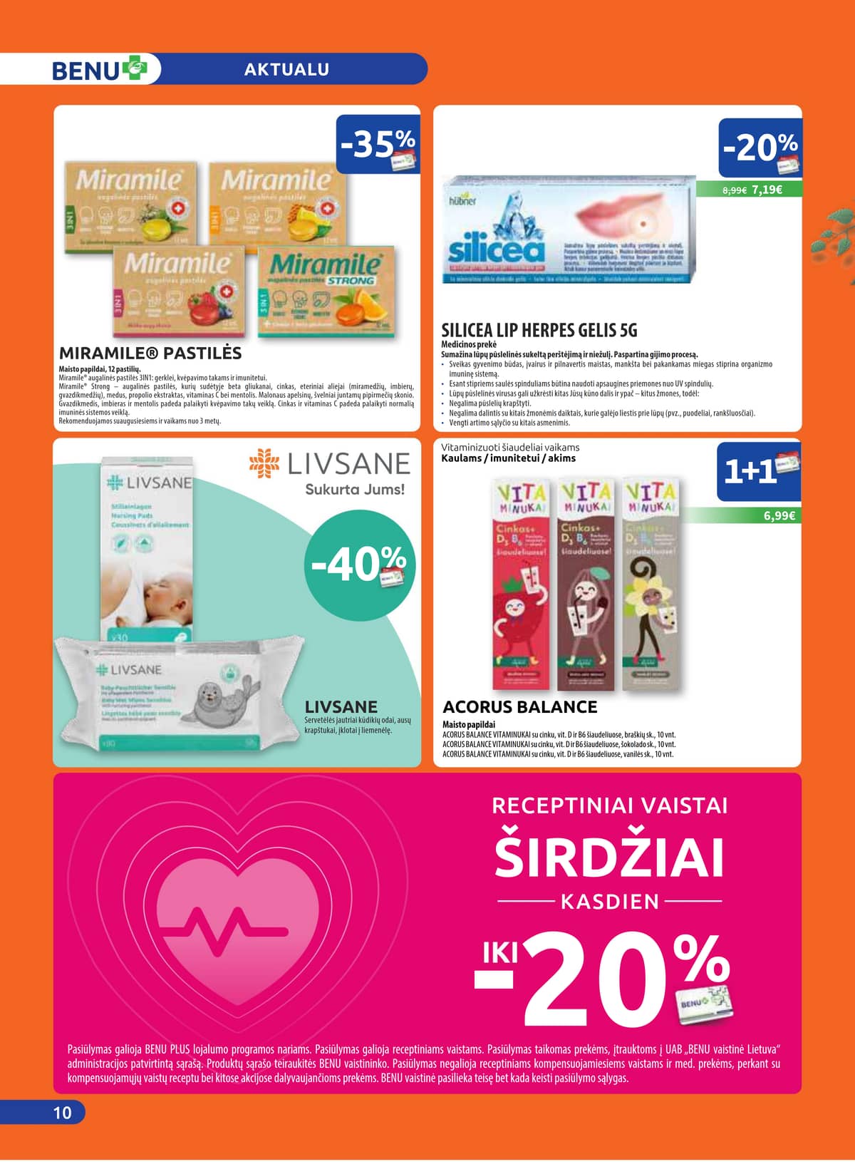 Benu - BENU mėnesio leidinys 10 puslapis