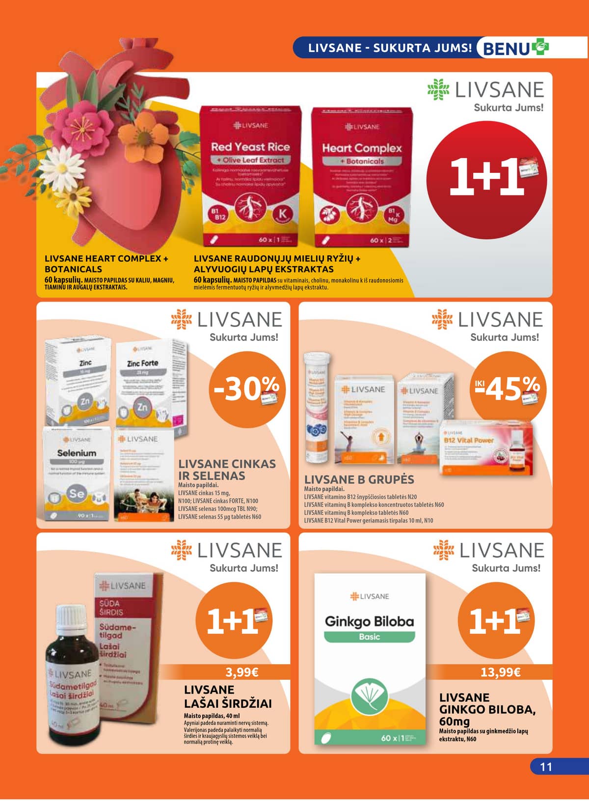 Benu - BENU mėnesio leidinys 11 puslapis