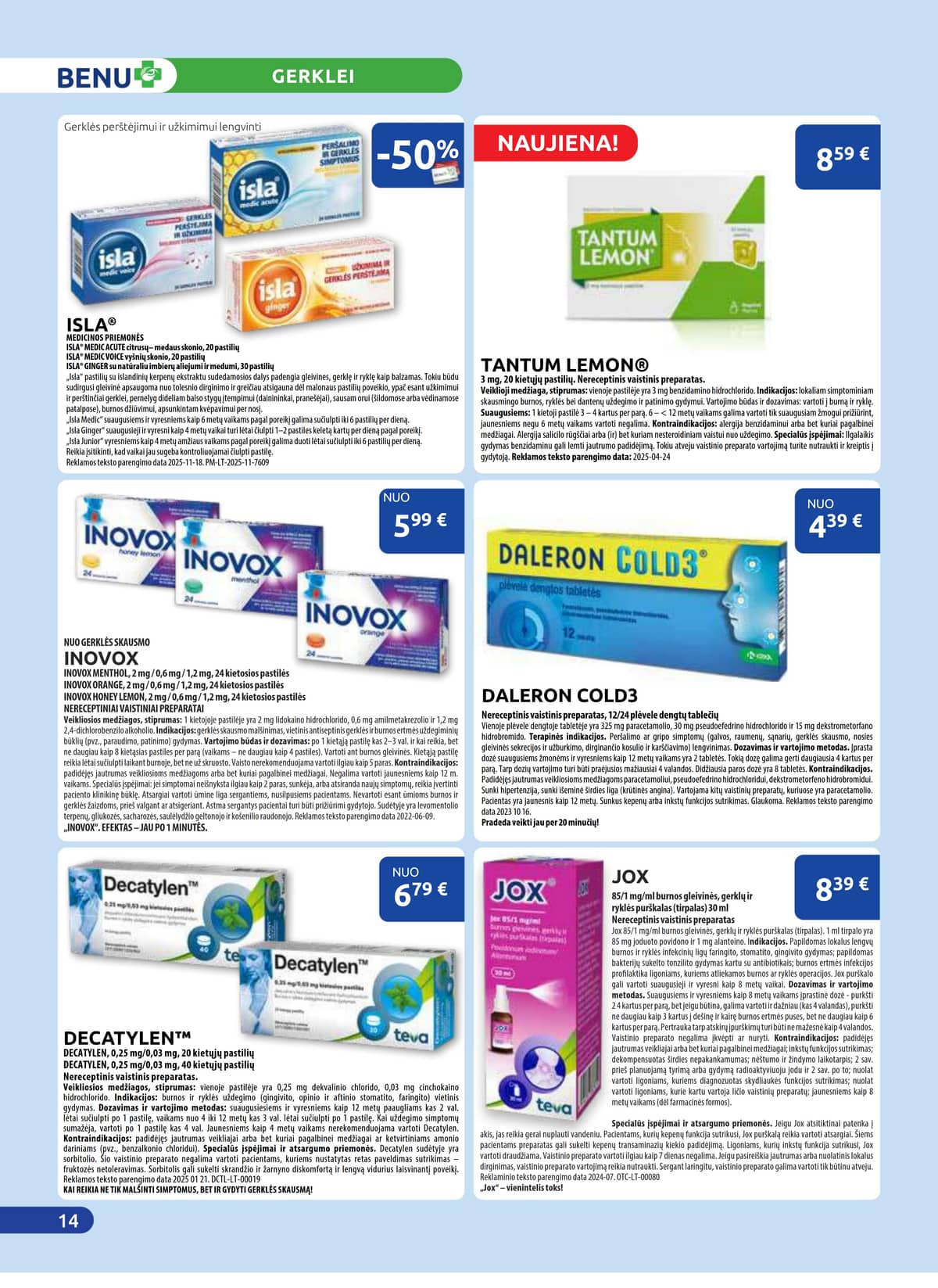 Benu - BENU mėnesio leidinys 14 puslapis