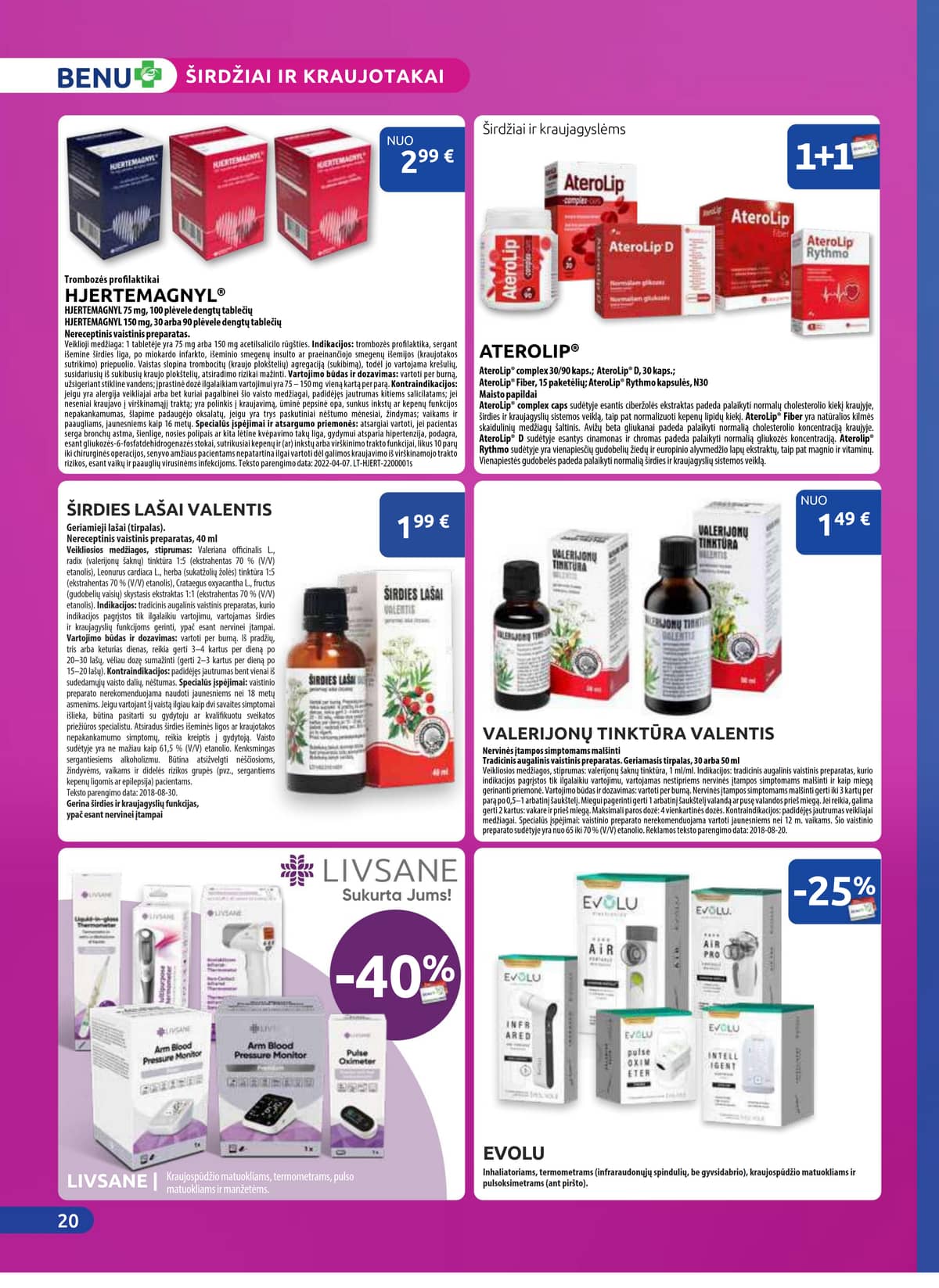 Benu - BENU mėnesio leidinys 20 puslapis