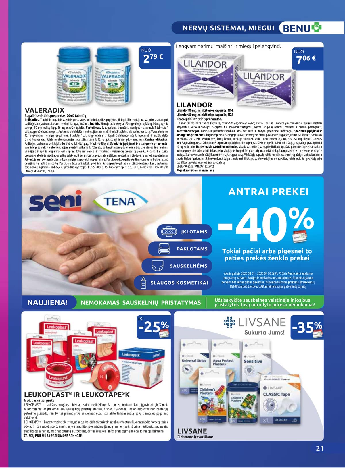 Benu - BENU mėnesio leidinys 21 puslapis